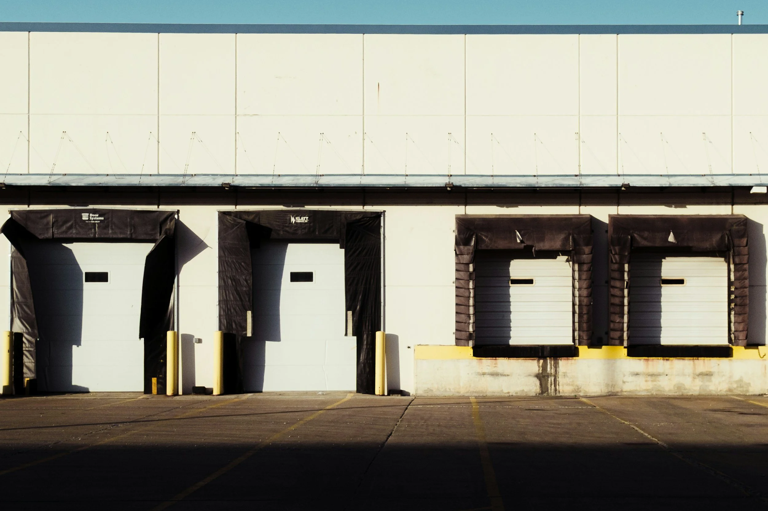 Freight loading docks used as general logistics imagery