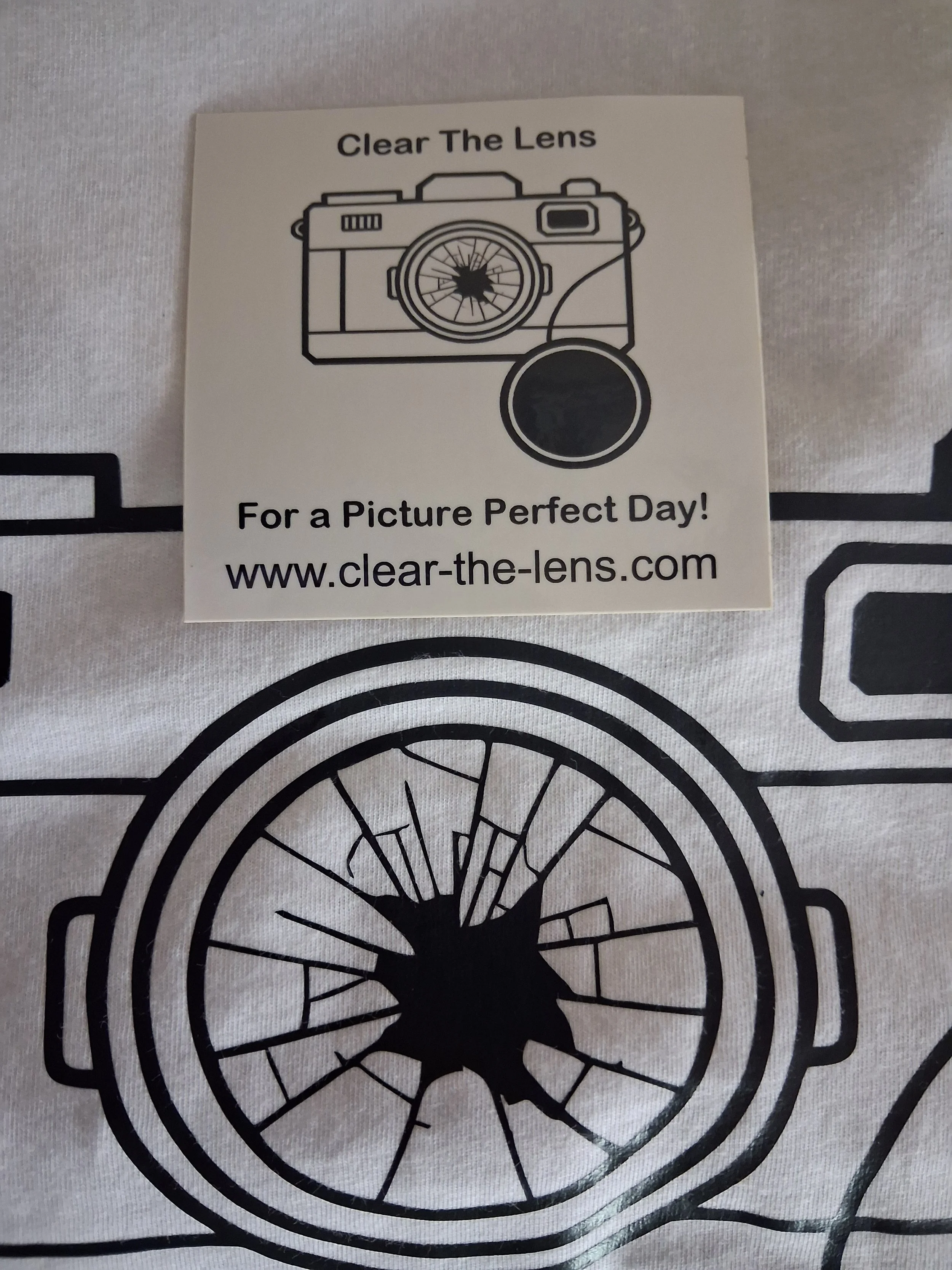 Clear The Lens Sticker