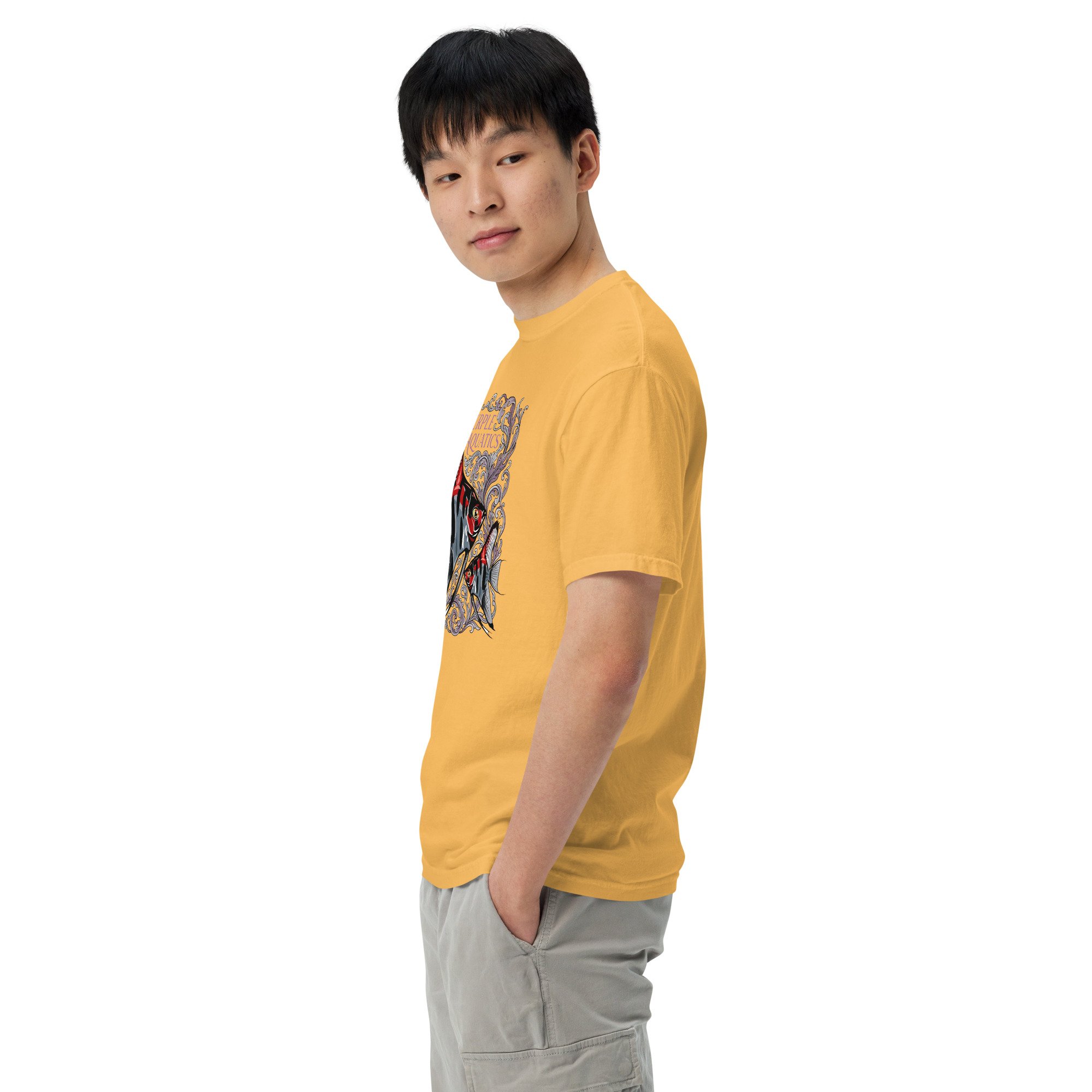 unisex-garment-dyed-heavyweight-t-shirt-mustard-left-6a25f80ca482c.jpg