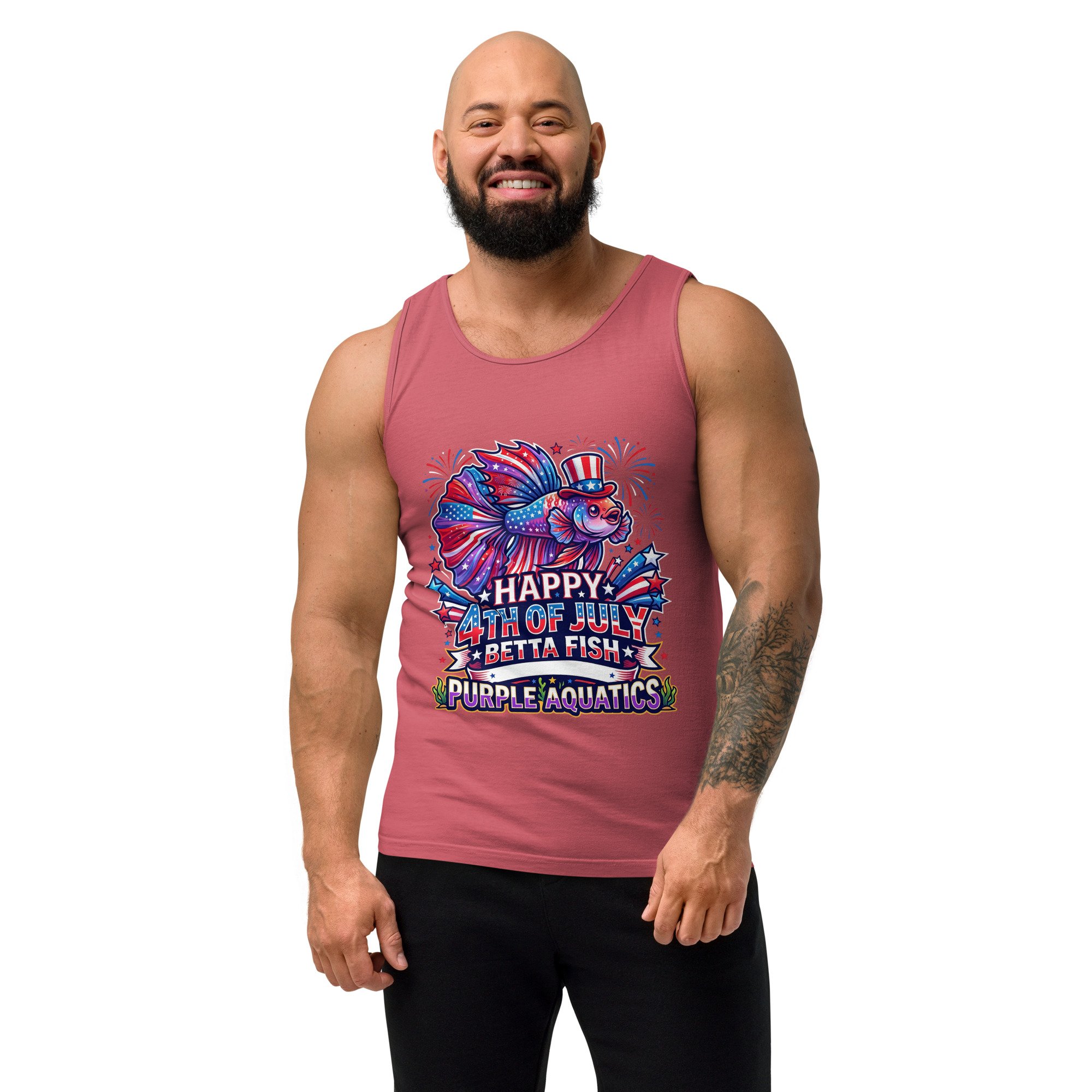 unisex-garment-dyed-tank-top-watermelon-front-6a2f515991221.jpg