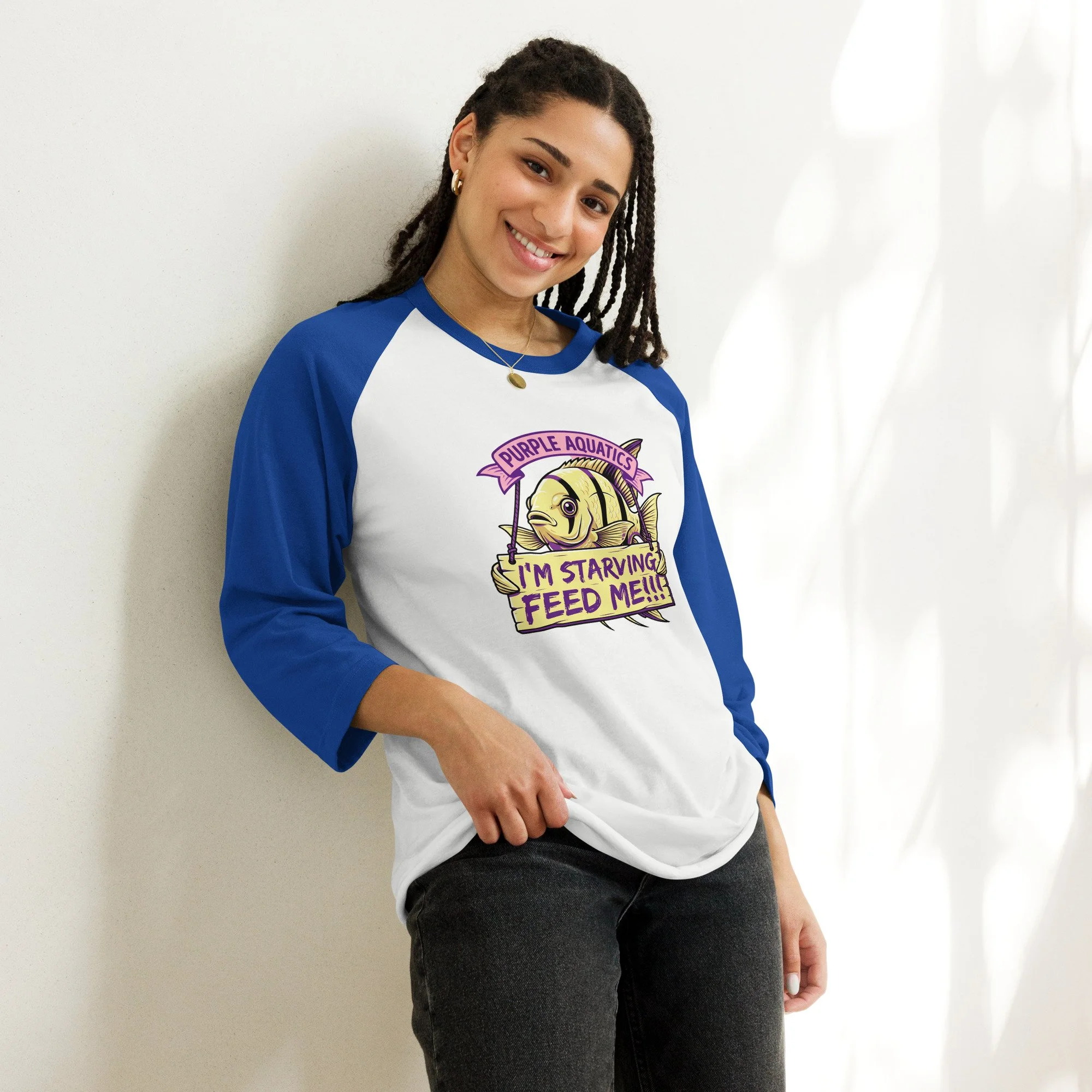 unisex-34-sleeve-raglan-shirt-white-royal-front-6a36f1fff14a9.jpg