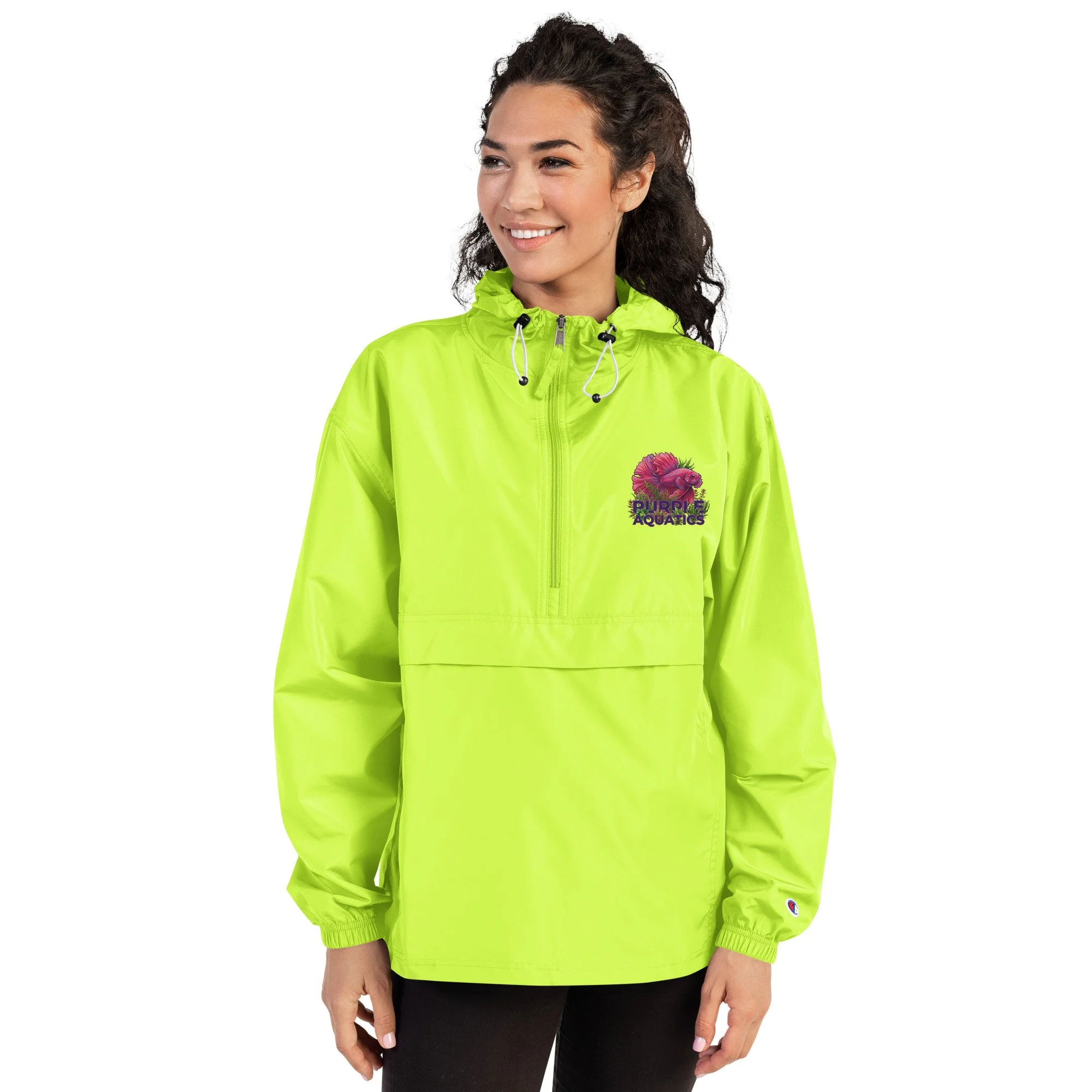 unisex-champion-packable-anorak-safety-green-front-6acf059f28c84.jpg