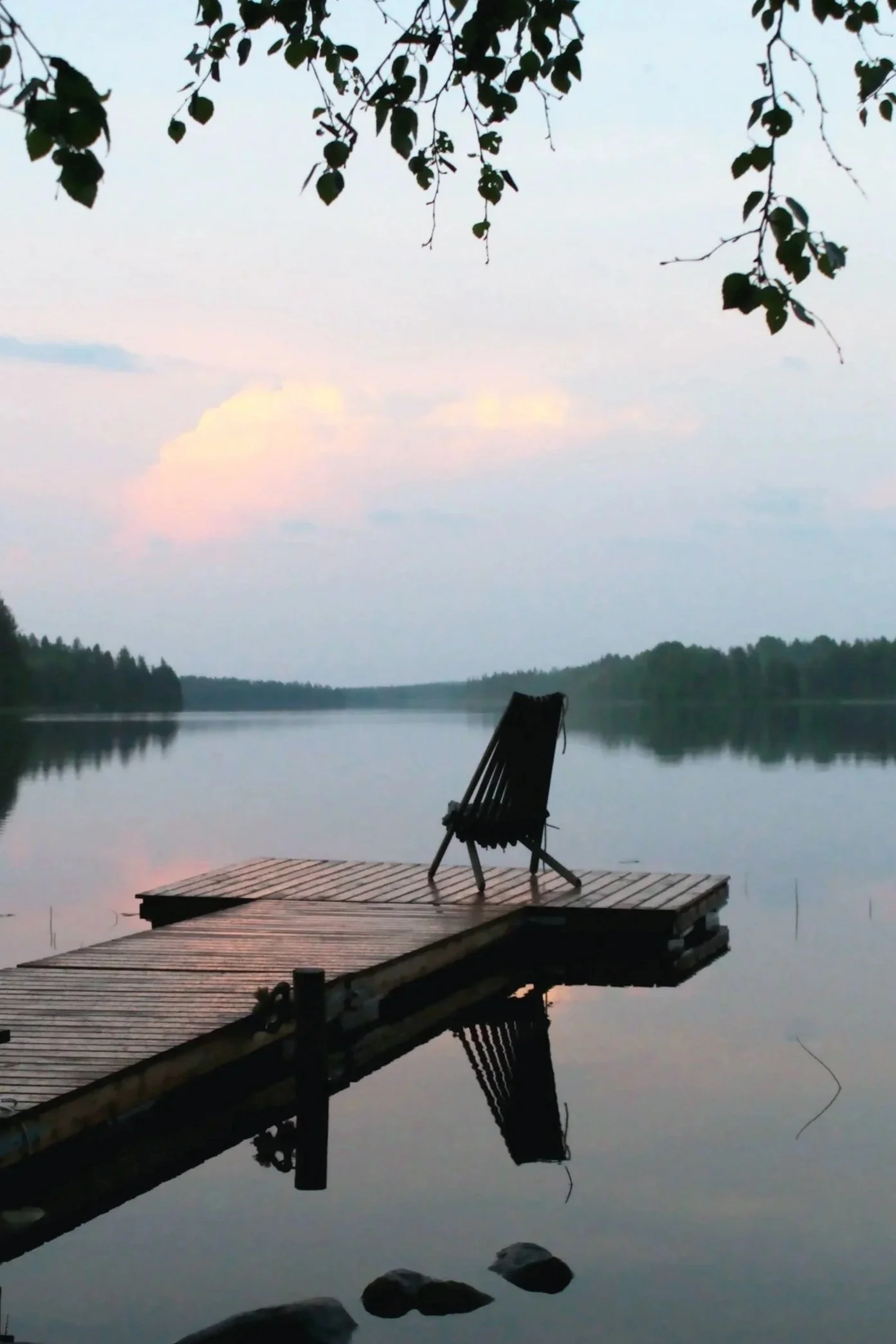 Image of a chair on a pier, representing the loneliness and sadness that comes with complex grief that online grief counseling can help heal