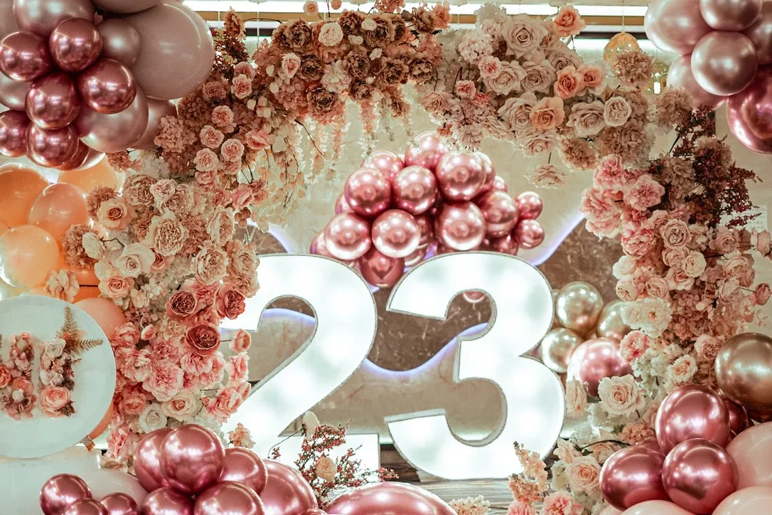 Elegant 23rd Birthday Styling