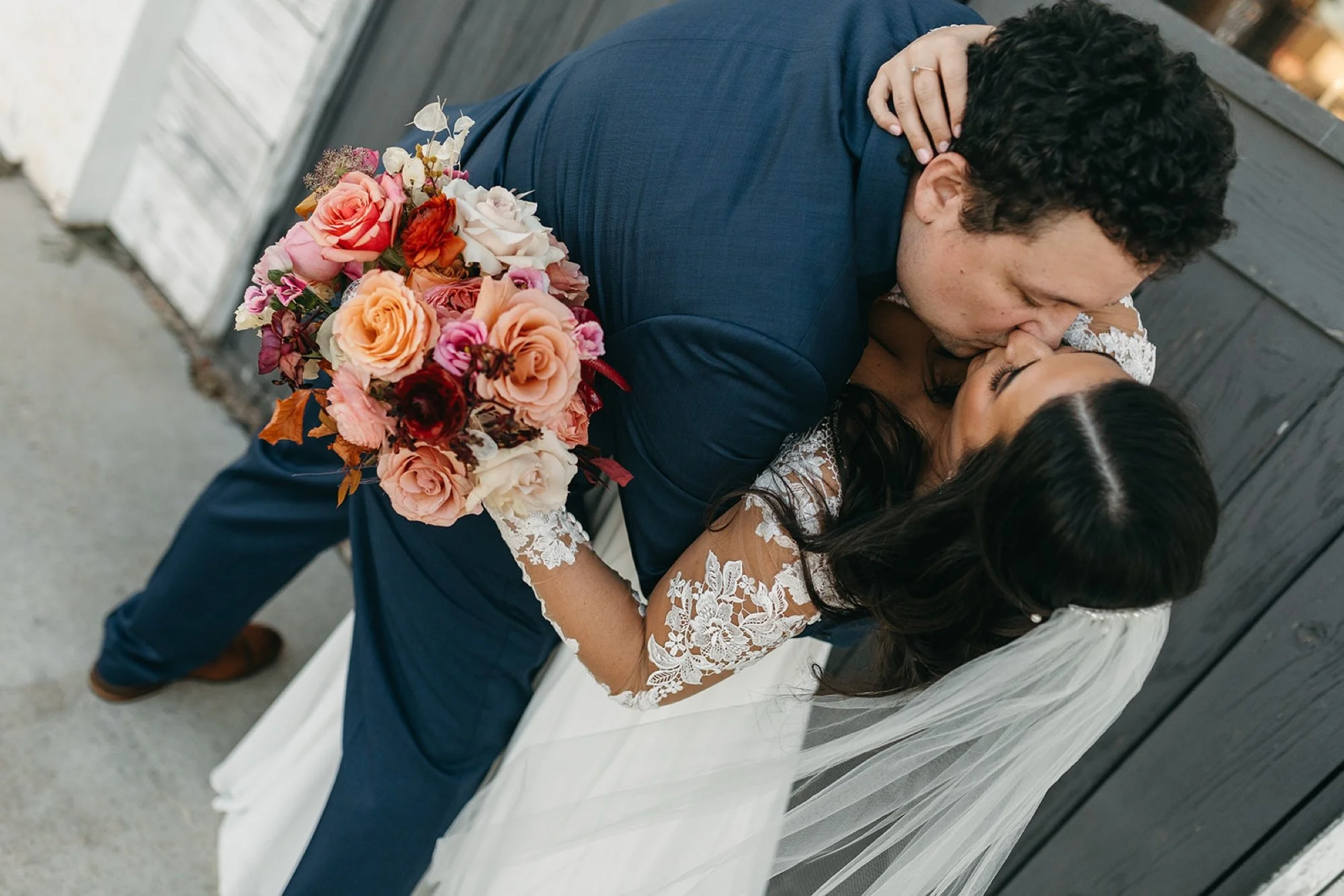 Fun Filled Fall Wedding at Fairlane Station | Samar + Wynn