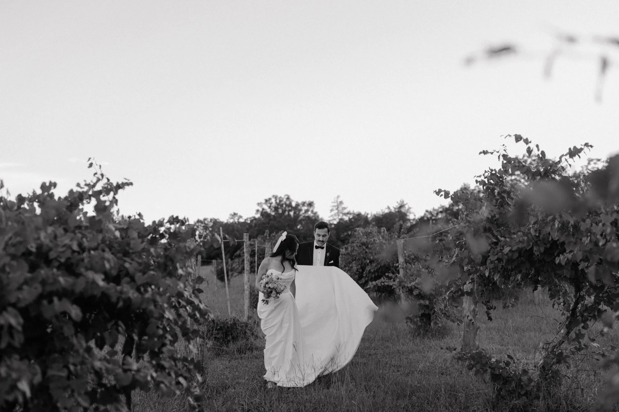 Intimate Summer Wedding at Kindred Barn | Vinci + Behdad