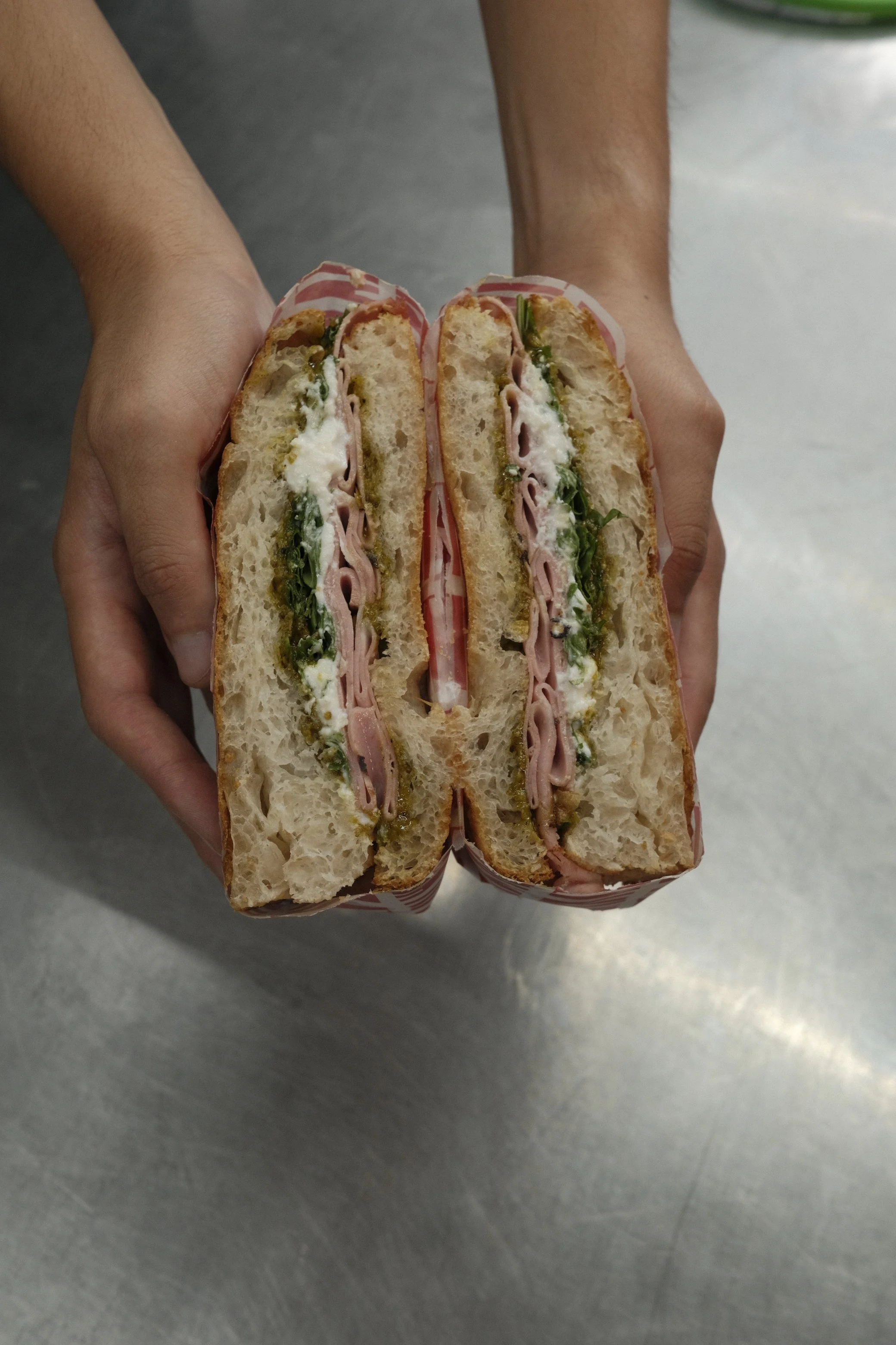 Focaccia de Mortadella & Pistache
