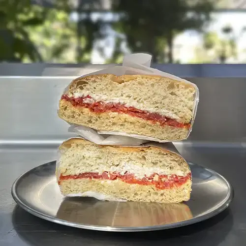 Focaccia Salame Calabrese