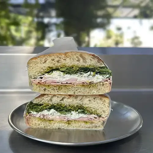 Focaccia de Mortadella & Pistache