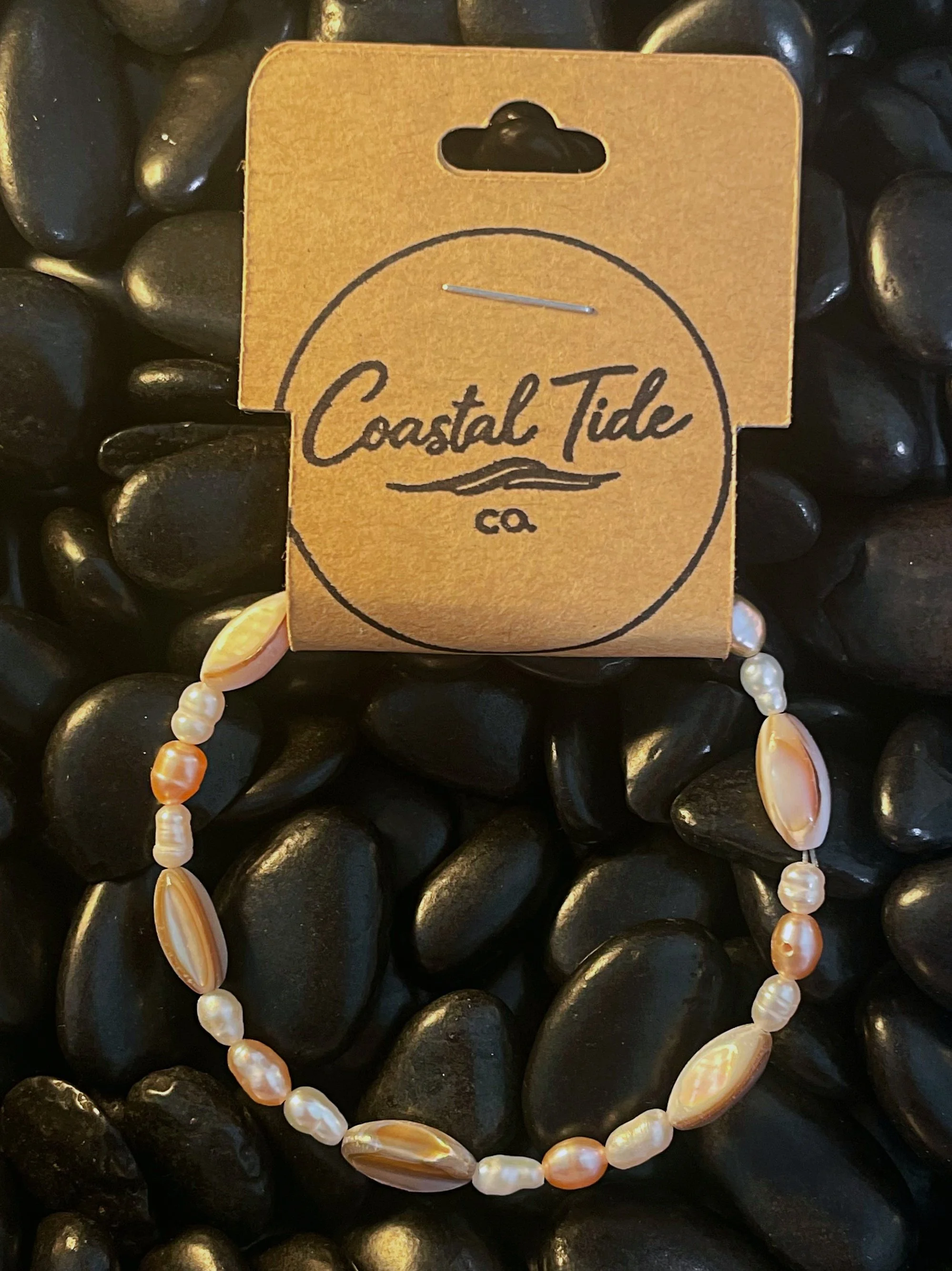 Ocean Grain Co. Pink & White Pearls