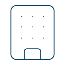 Building icon representing enterprise and corporate teams, organizational governance, and internal risk management.