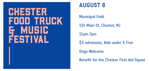 Chester NJ Food Truck and Music Festival