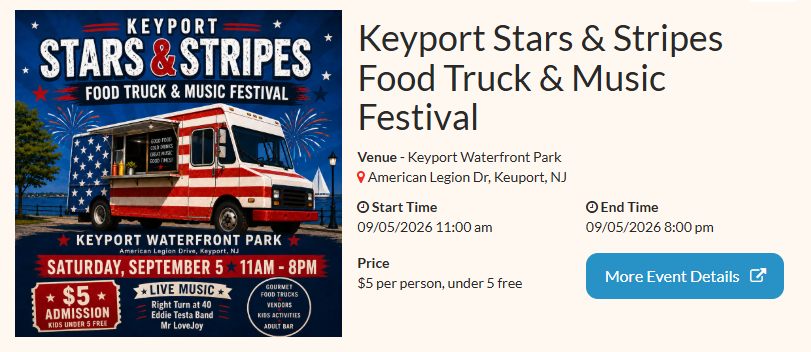 KEYPORT STARS AND STRIPES FESTIVAL (RAIN DATE)