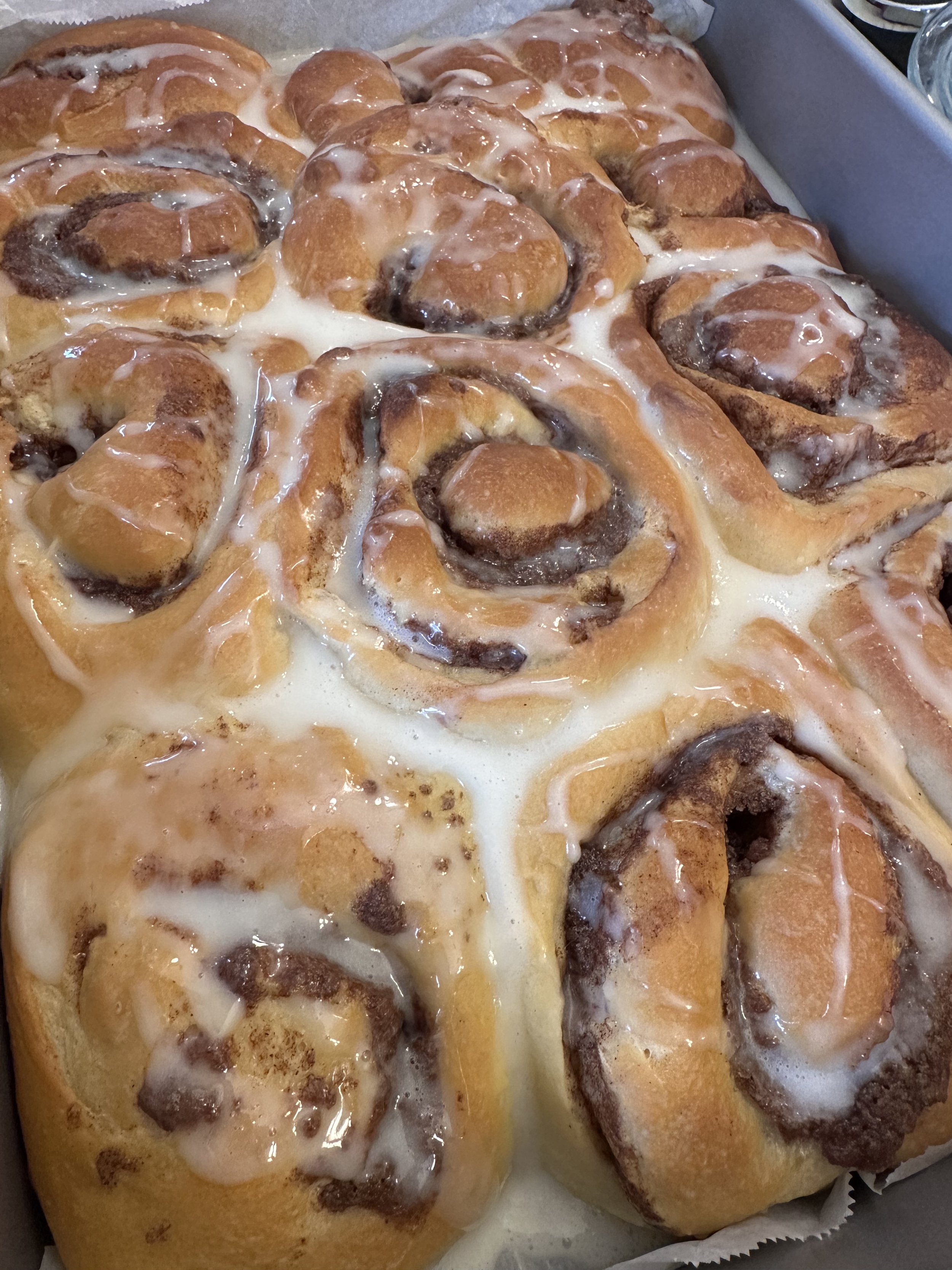 Sourdough Cinnamon Rolls