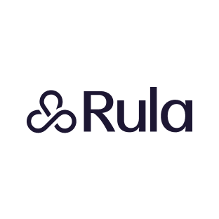 Black and white logo with a stylized cloud and the word 'Rula' below.