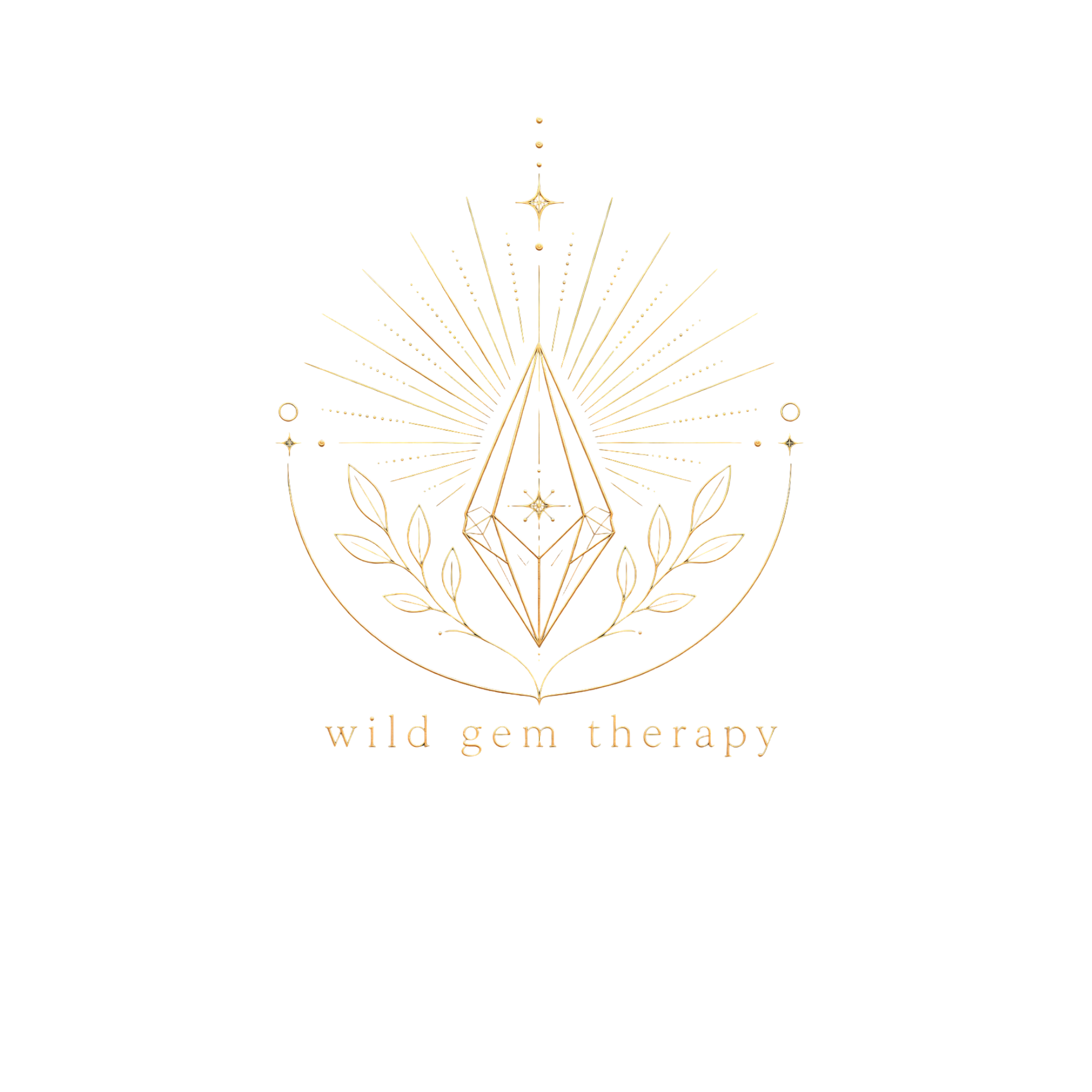 Wild Gem Therapy logo, therapy practice in Ketchum, Idaho