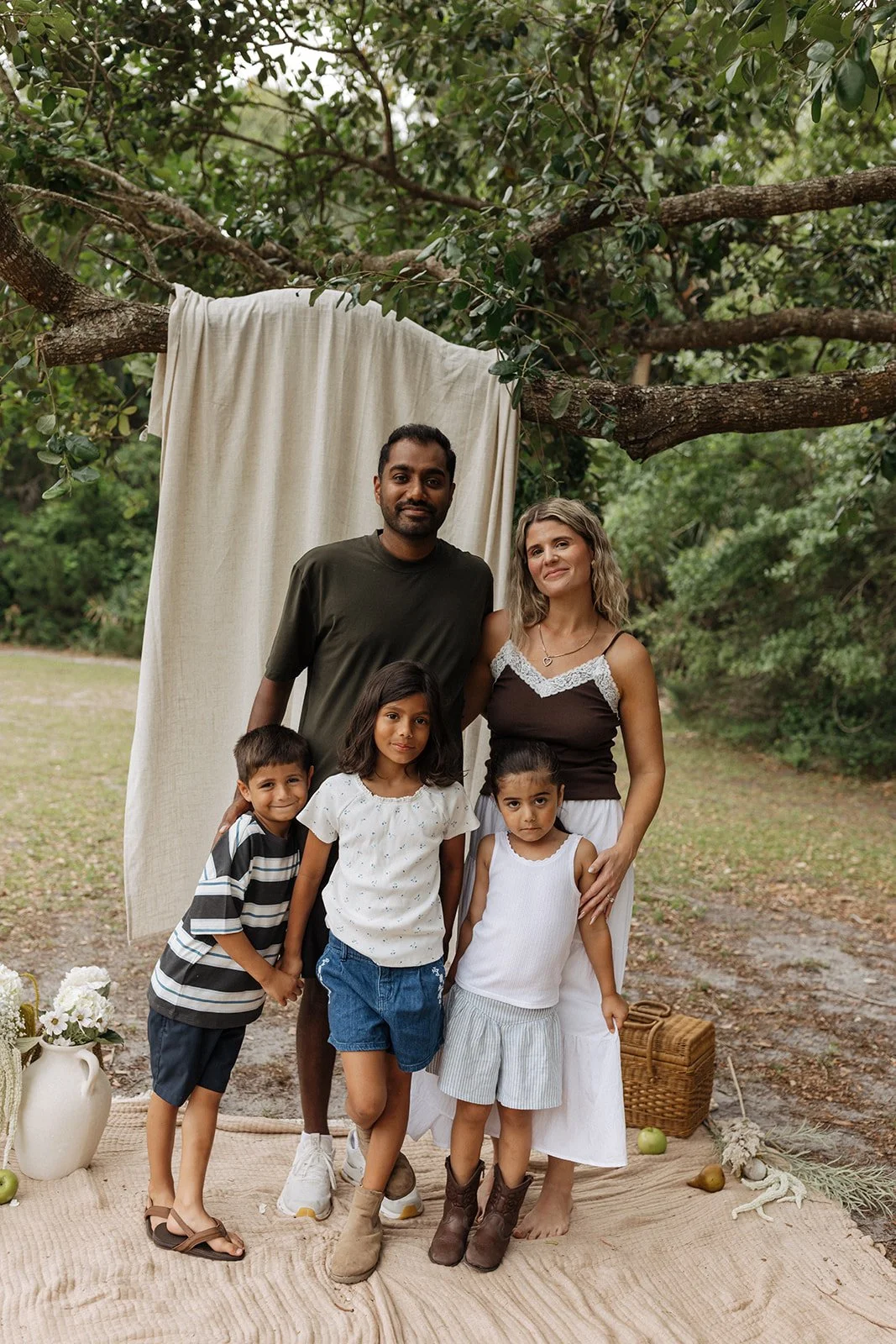 Pastors Anthony and Lindsay Christopher with their three children