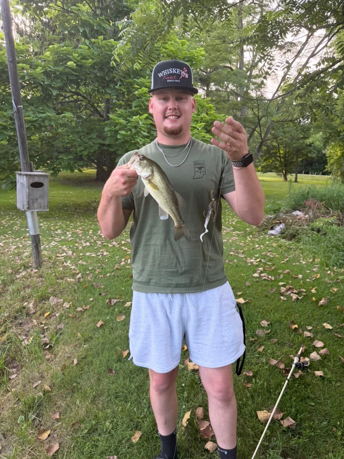 Ezra caught this Largemouth on a 7.5" Ledgend worm in bomb pop as a trailer on the jig. Congrats Ezra and thank you for sharing the catch! 