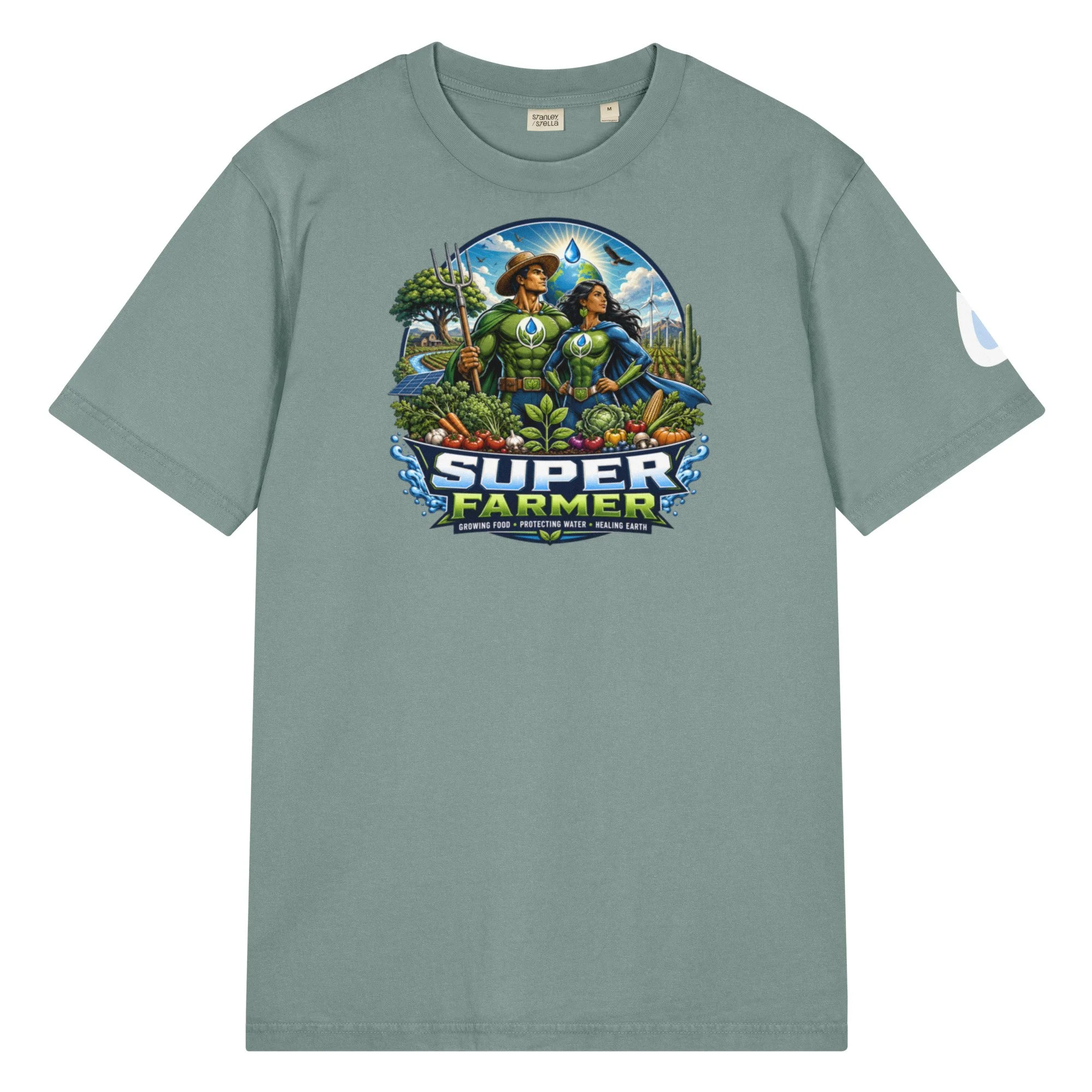 "Super Farmer" Ancestors Ranch Limited Edition Vintage Stanley/Stella SATU041
