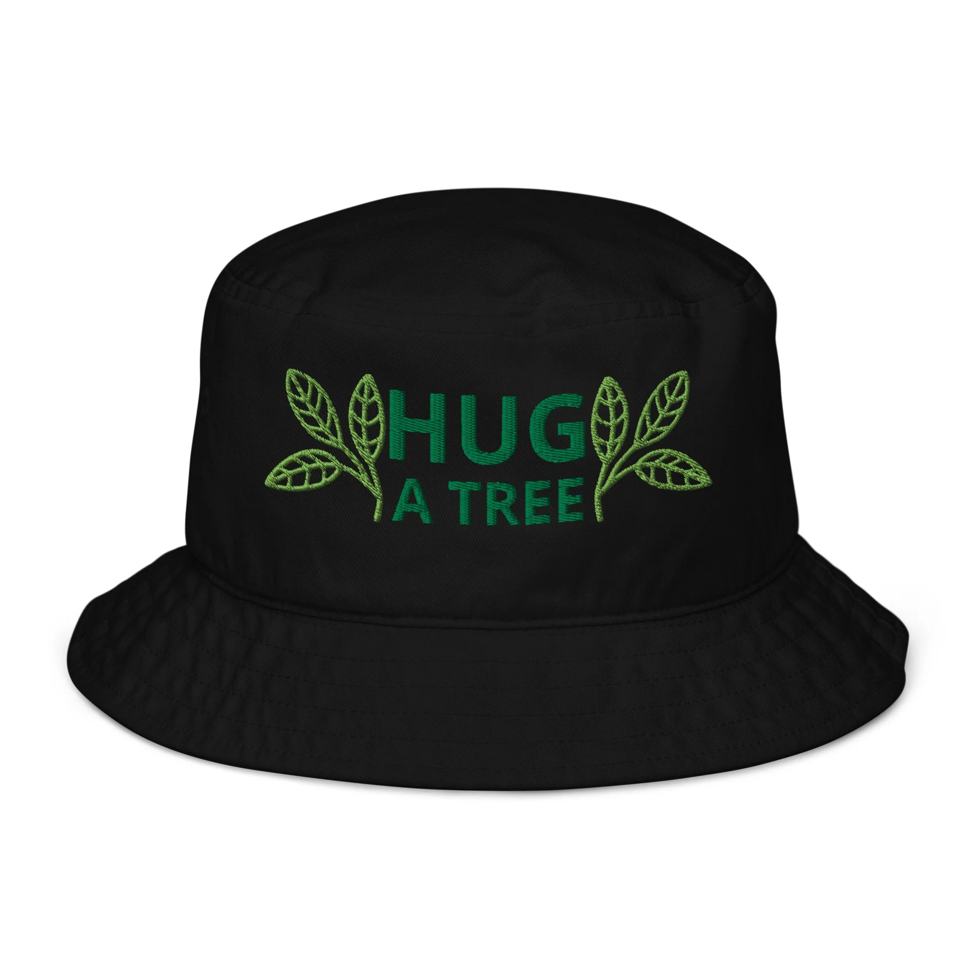 Cotton Bucket Hat Hug A Tree