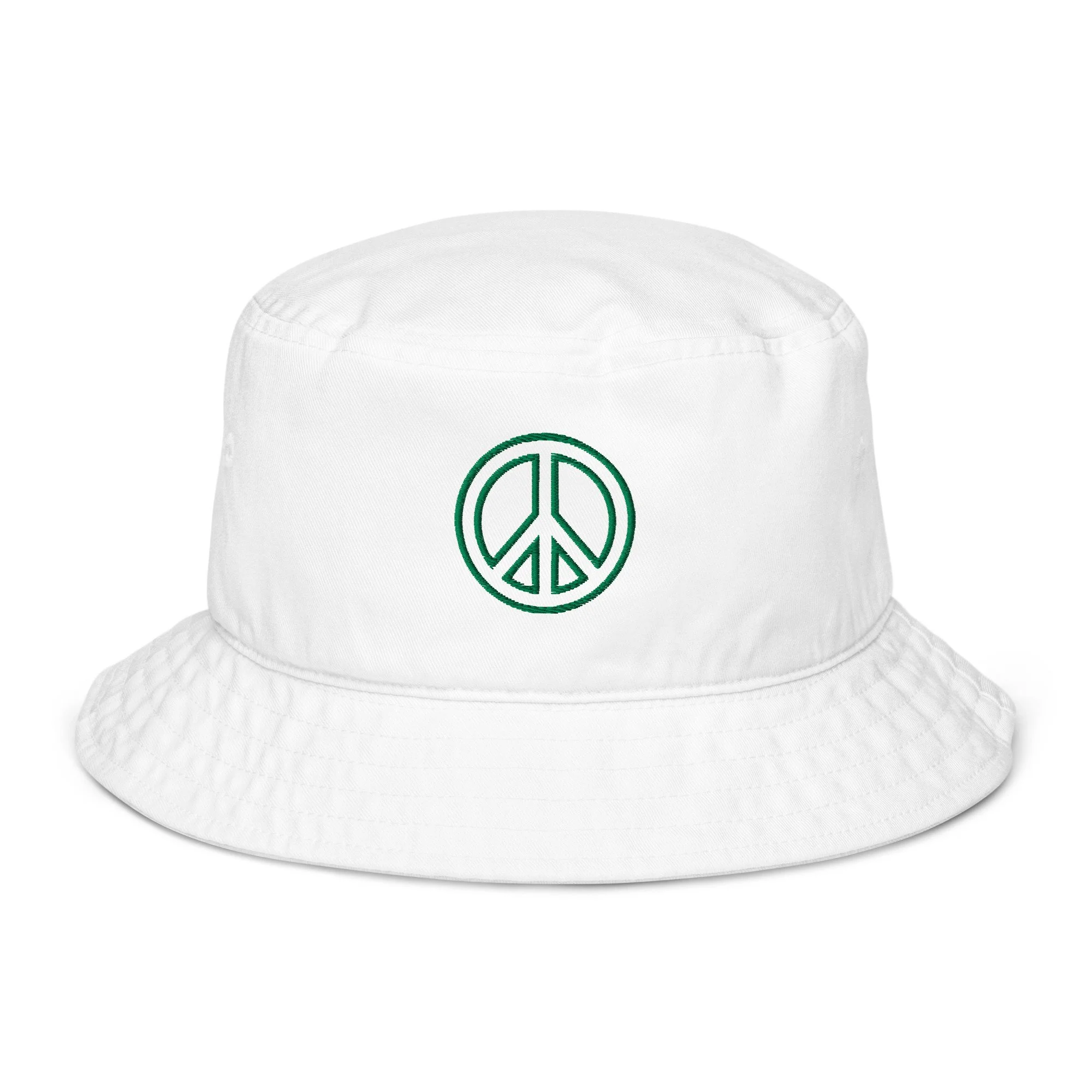 Cotton Bucket Hat Peace Sign