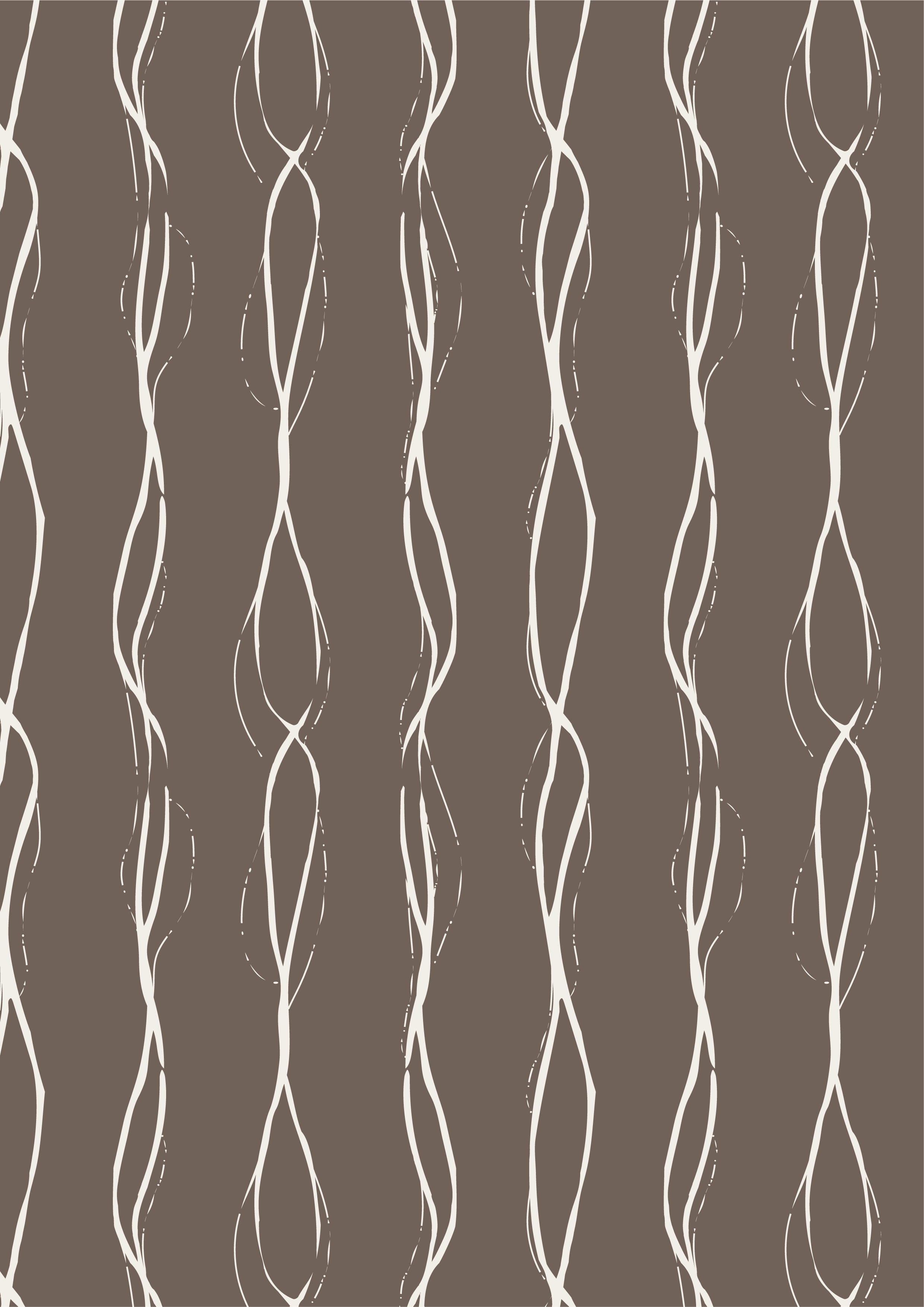 Cascade in brown | Flow Collection 