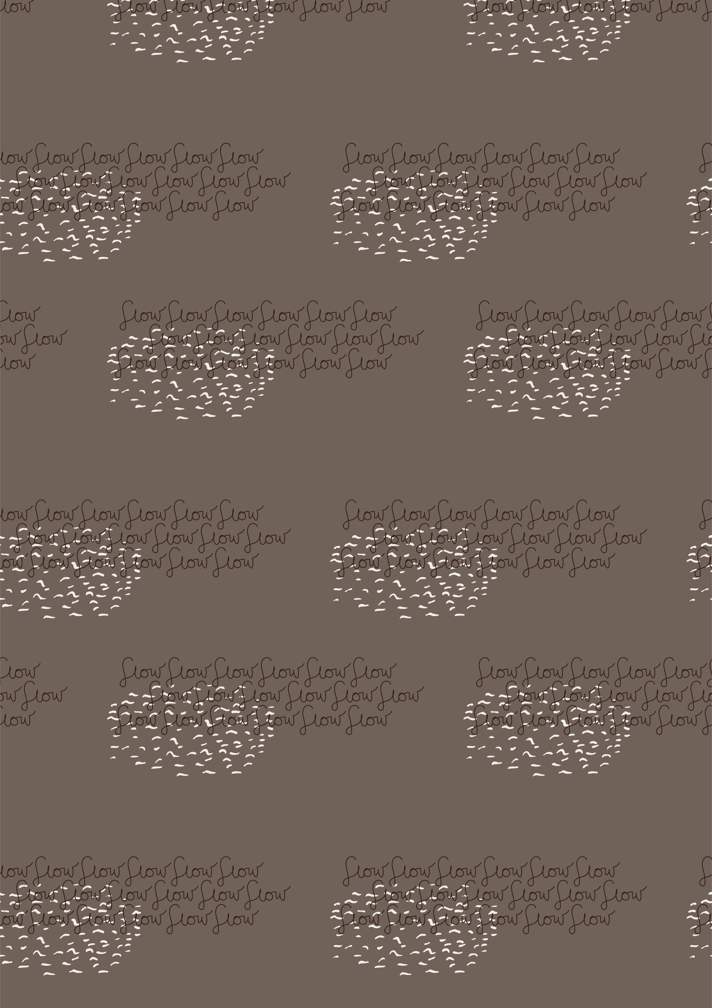 Adrift in brown | Flow Collection 