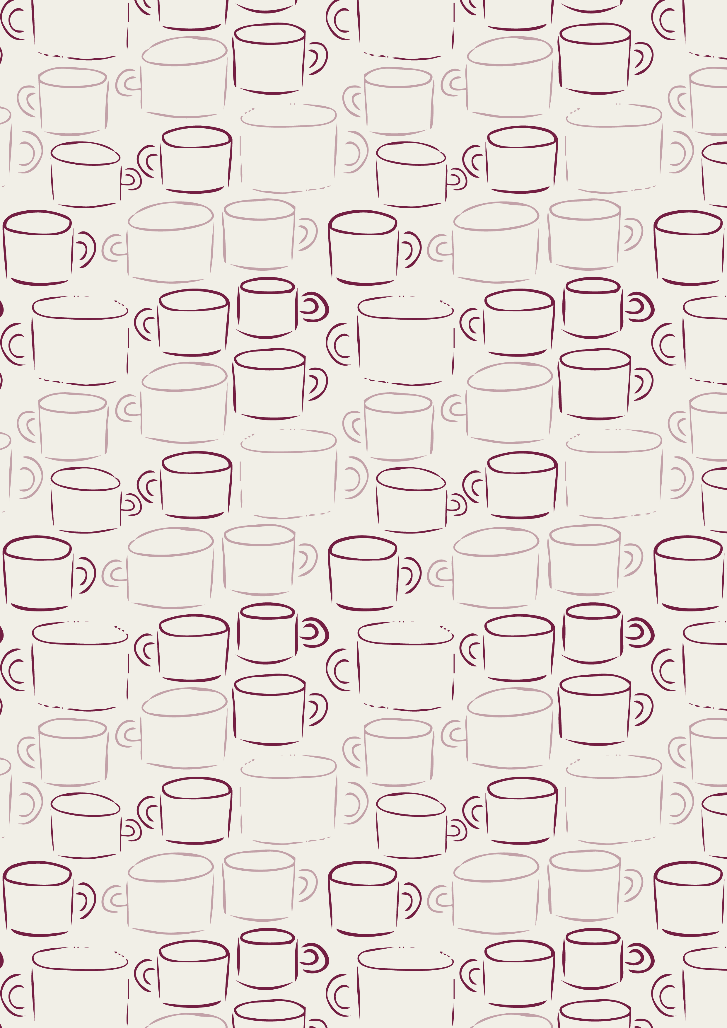Hot Chocolate in mauve | Autumn Crisp Collection  