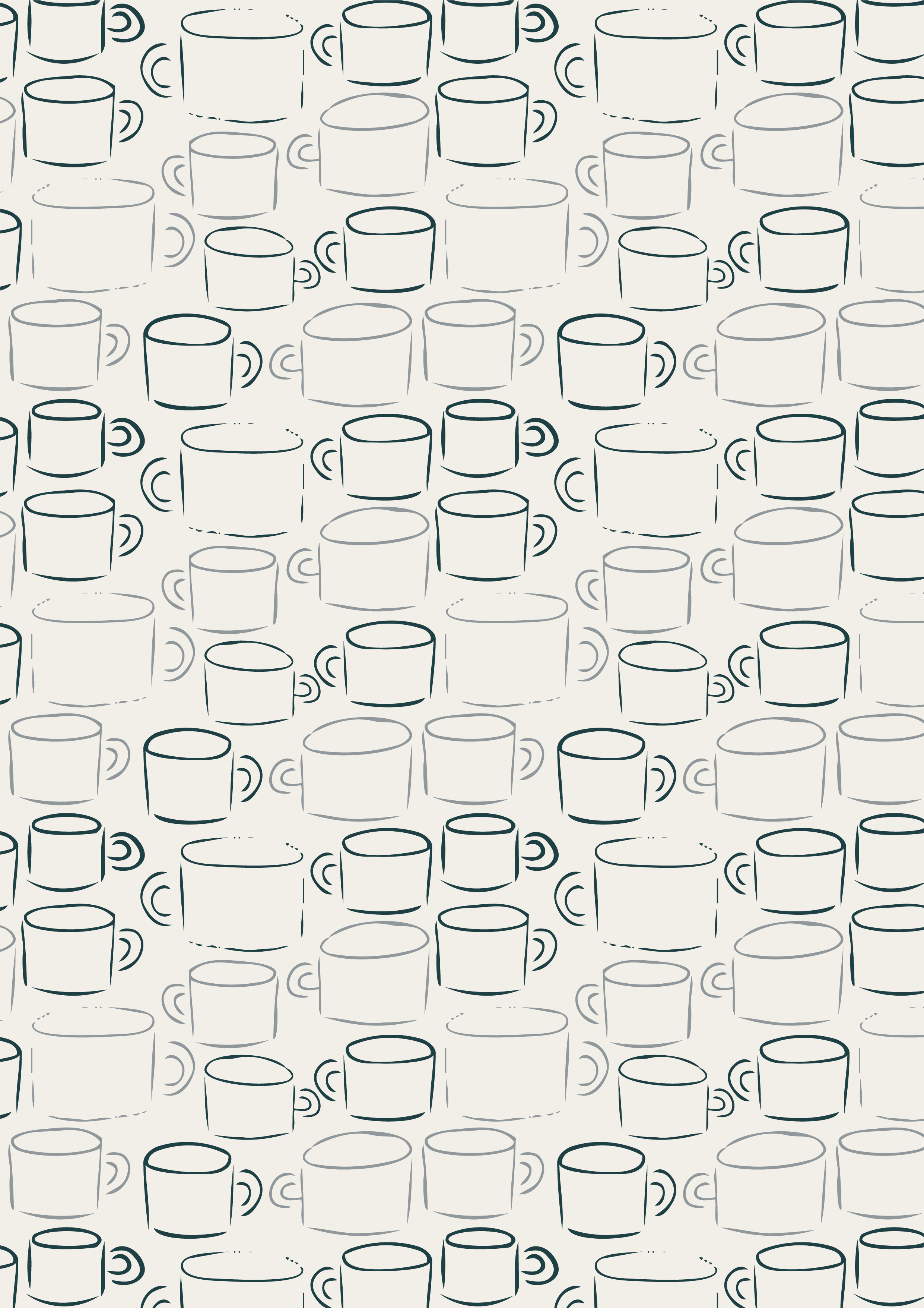 Hot Chocolate in teal | Autumn Crisp Collection  