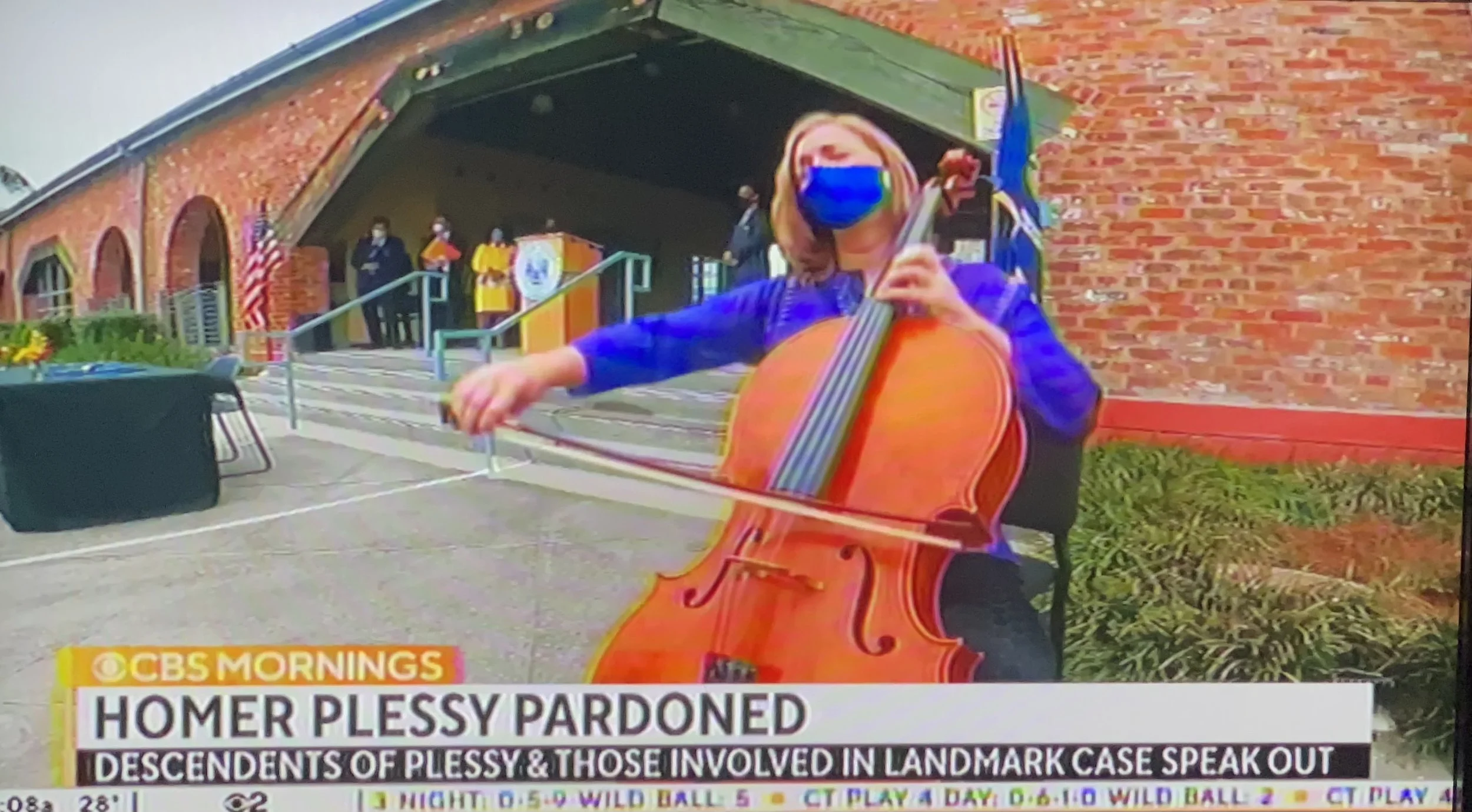 Kate Dillingham Plays "Lift Every Voice" in Posthumous Pardoning Ceremony for Mr. Homer Plessy &nbsp;