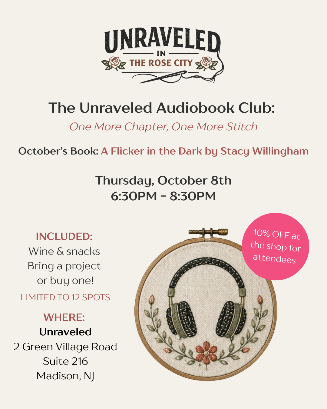 Audiobook Club - October