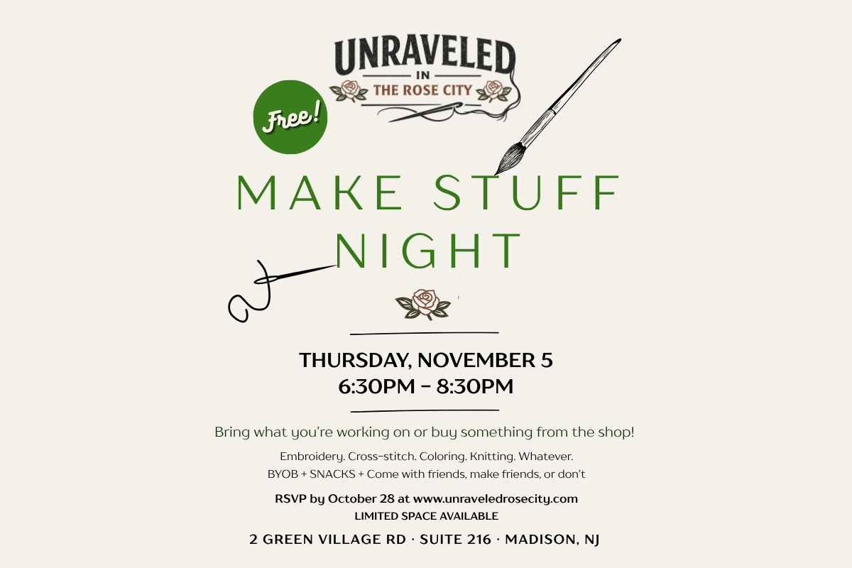 Make Stuff Night - November