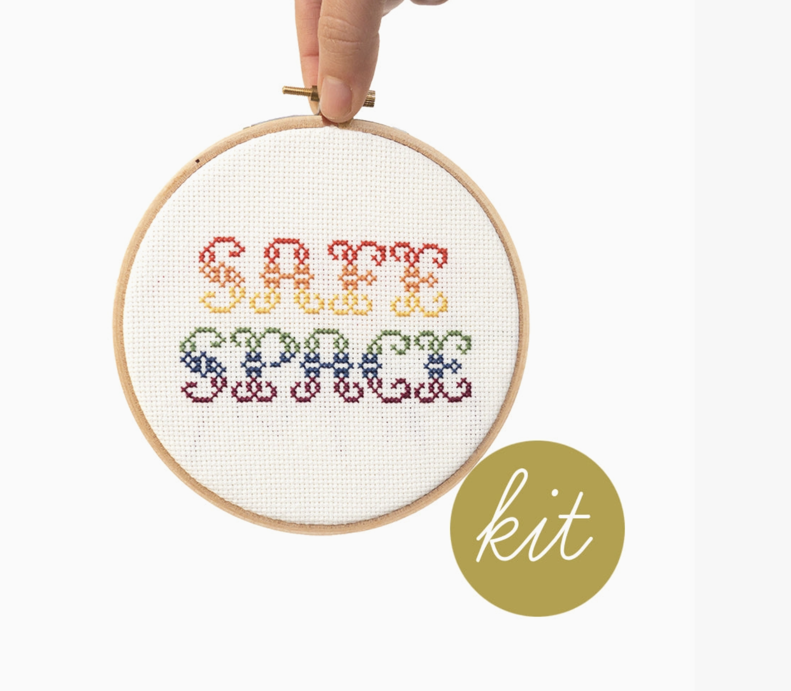 Safe Space Cross Stitch Kit