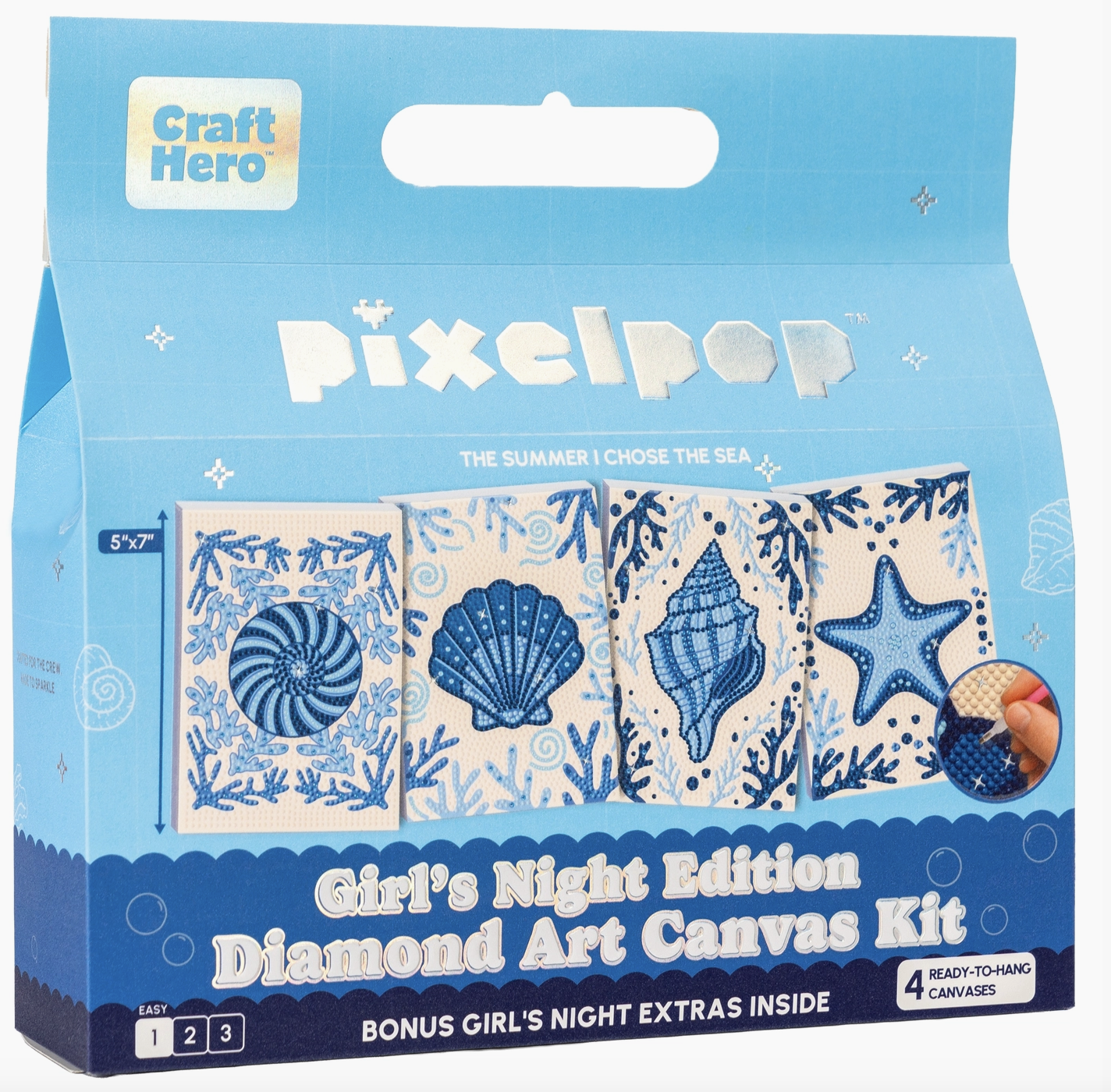 Pixelpop - Girls Night Kit - the Summer I Chose the Sea