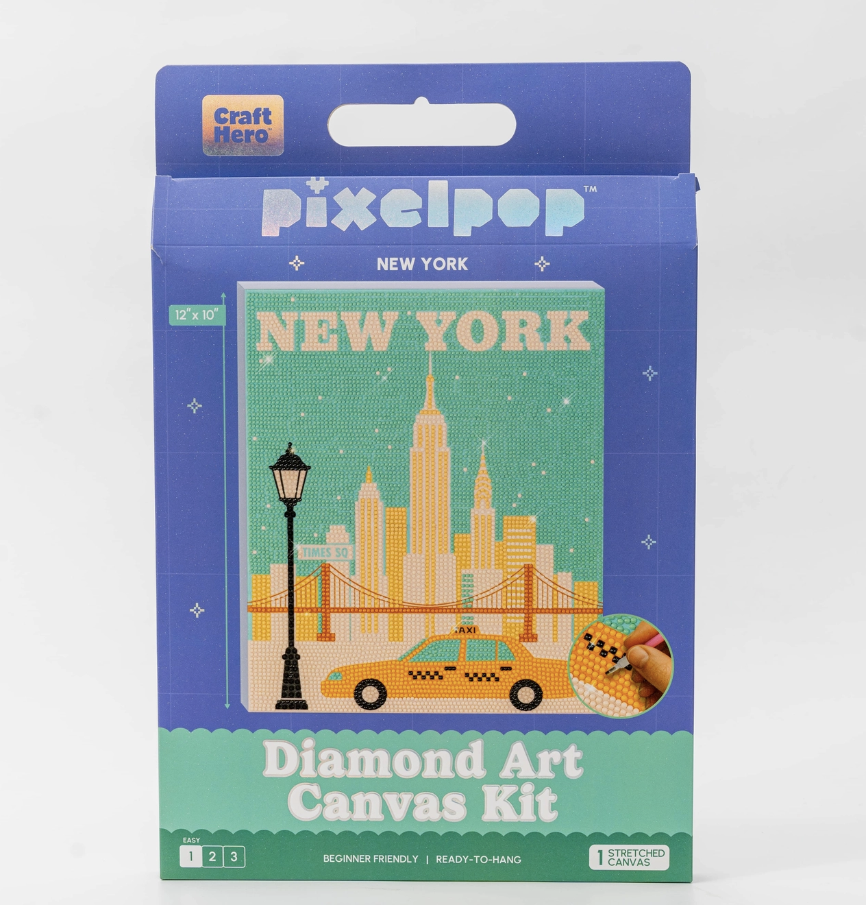 PixelPop™ Diamond Art — Reset - States Series - New York