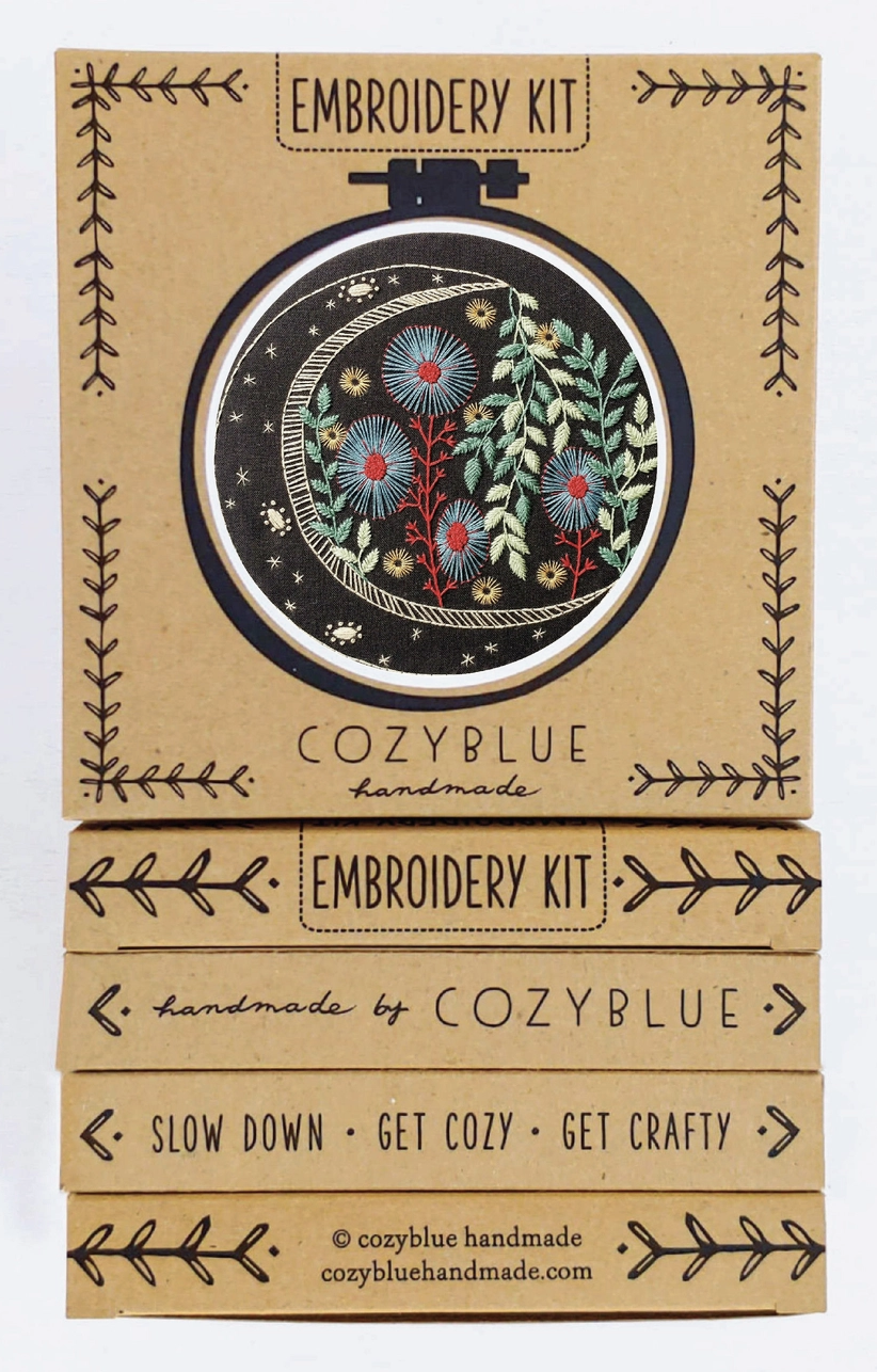 Night Garden Embroidery Kit