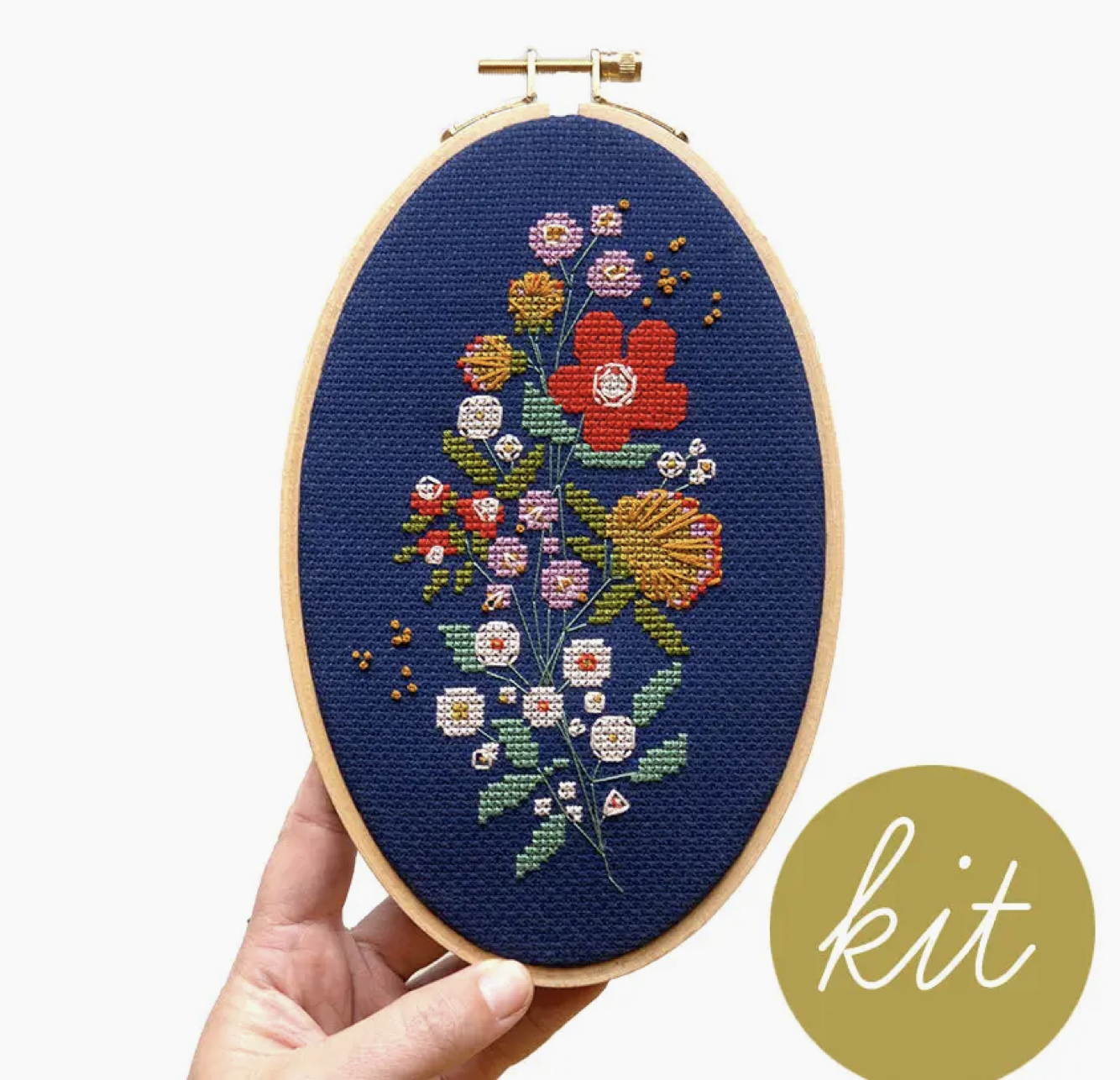 Forget-Me-Knots Cross Stitch Kit