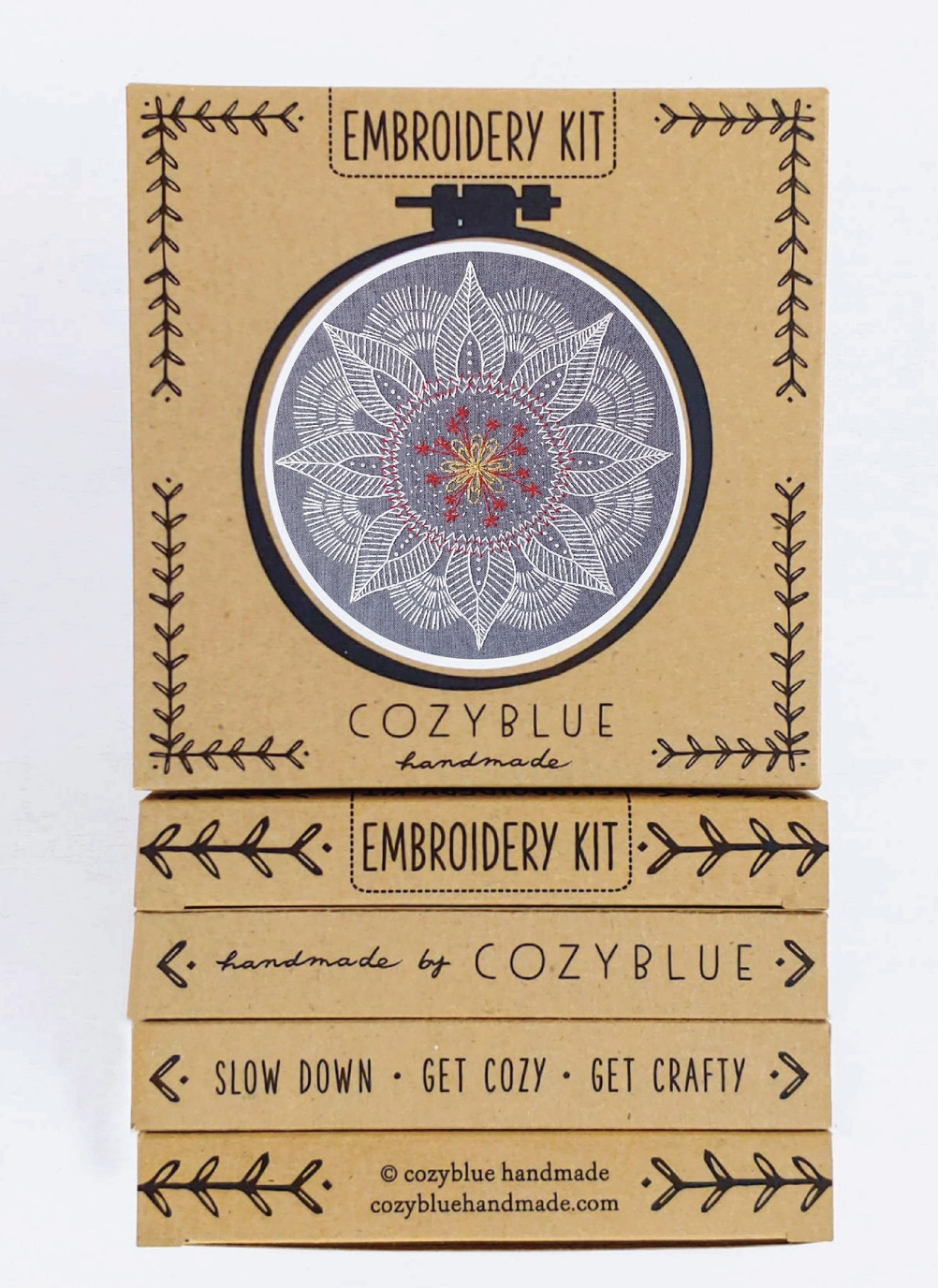Autumn Mandala Embroidery Kit