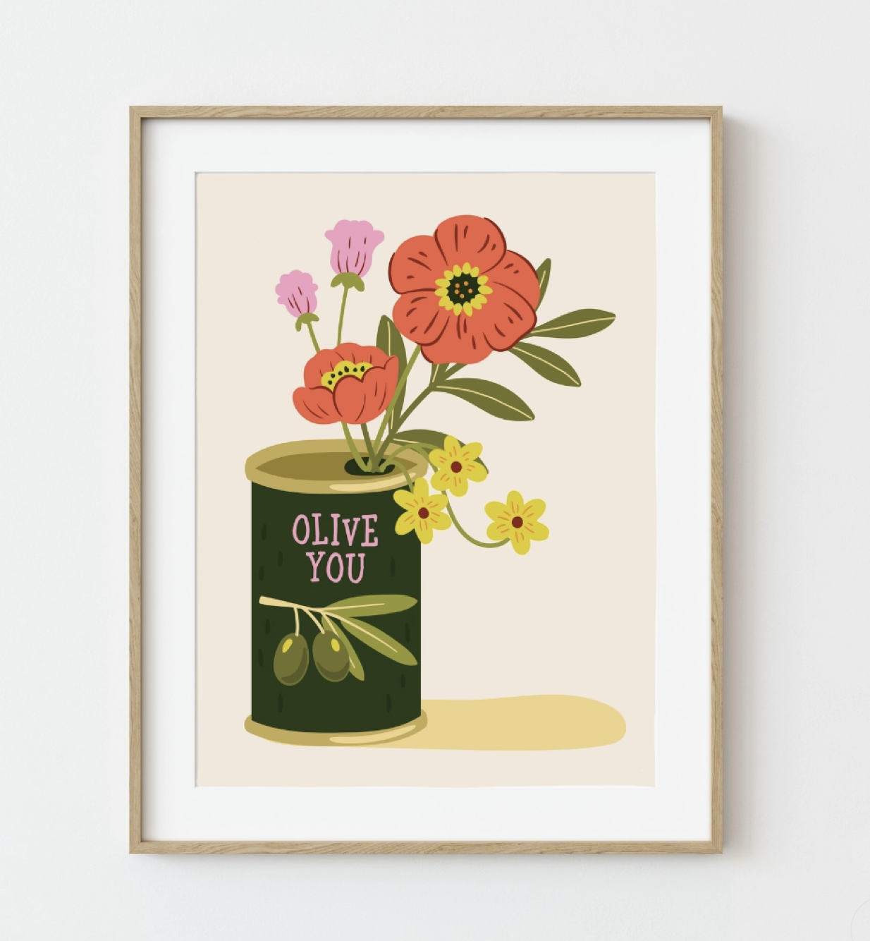 Olive You - Paint By Number Kit