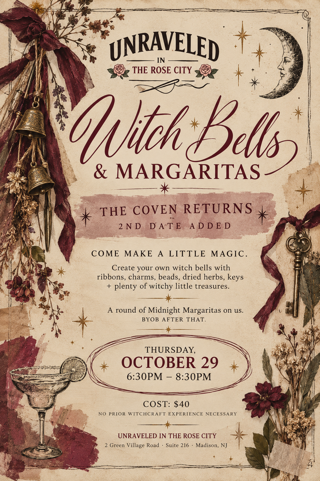 Witch Bells & Margaritas - The Coven Returns - Night 2