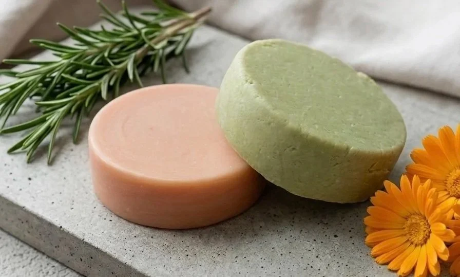 Absolute Natural Care Duo: Solid Shampoo & Conditioner Set
