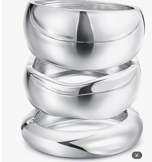Statemnt Silver Bangles.png