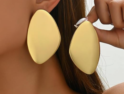 Gold Geometric Earrings