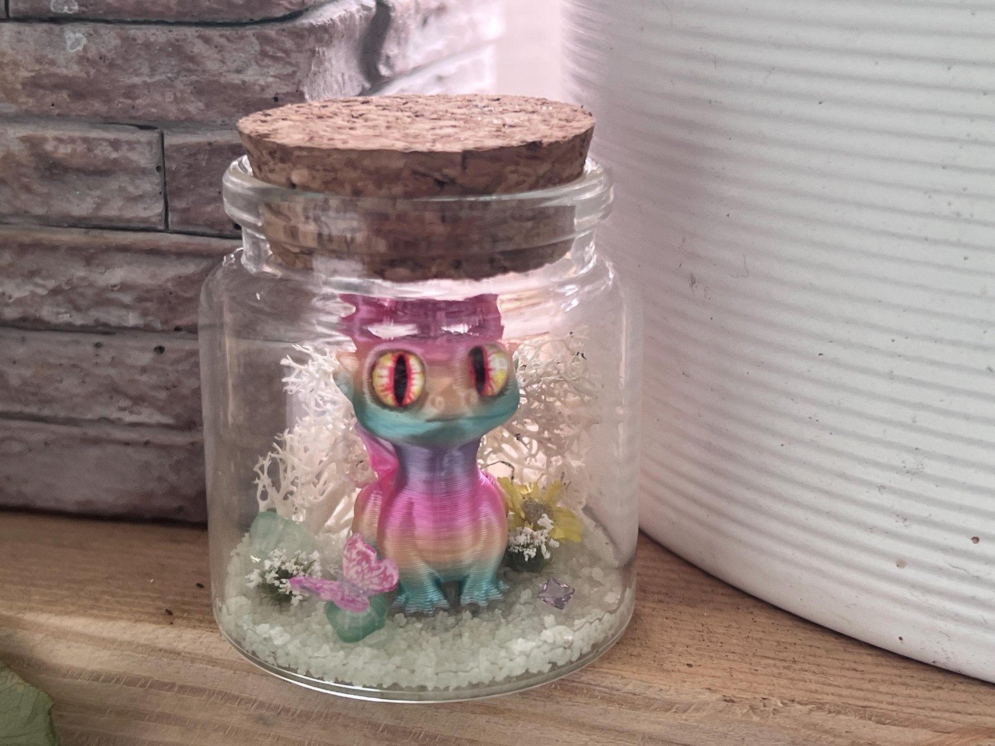 🌟 Unveil the magic of Hatchling Havens! 🐉✨ Our baby dragons in a jar glow in the dark and add whimsy to any space. Each one's a surprise with its own unique color! 🎨 Want your own little dragon? Click here: https://sparklyscottygifts.etsy.com/list
