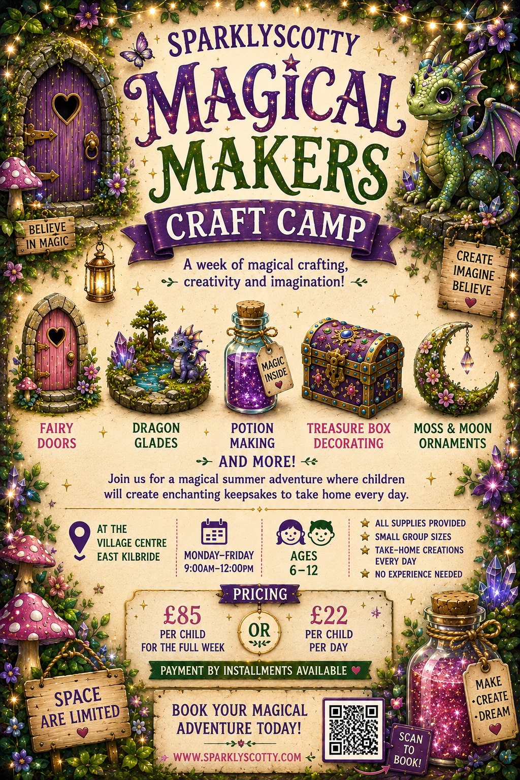 Kids Magical Summer Craft Camp