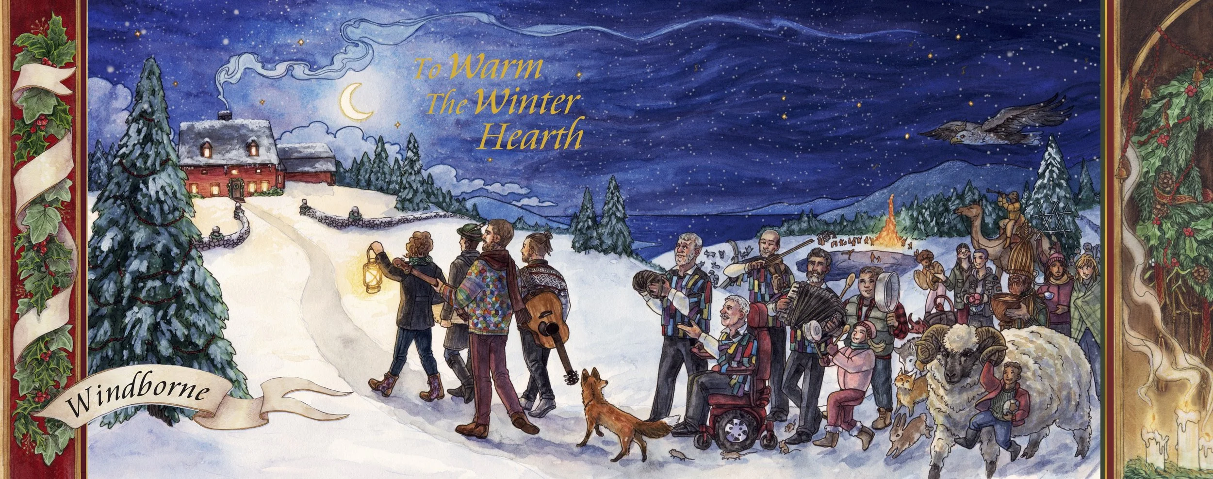 Buy  1-Give 1! 2 Copies of To Warm the Winter Hearth Book & Album — Front Cover.jpg