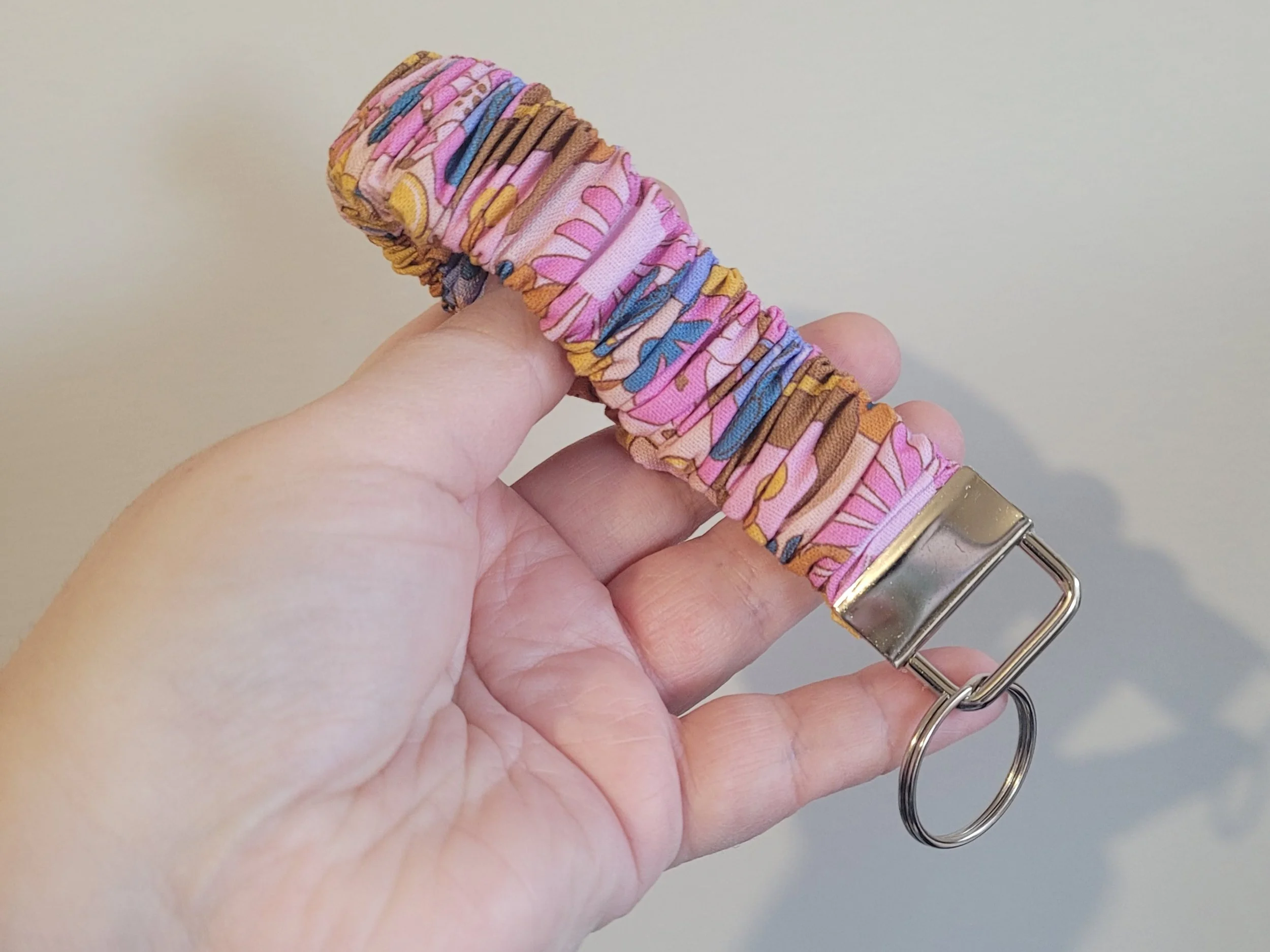 Scrunchie Wristlet Keychain