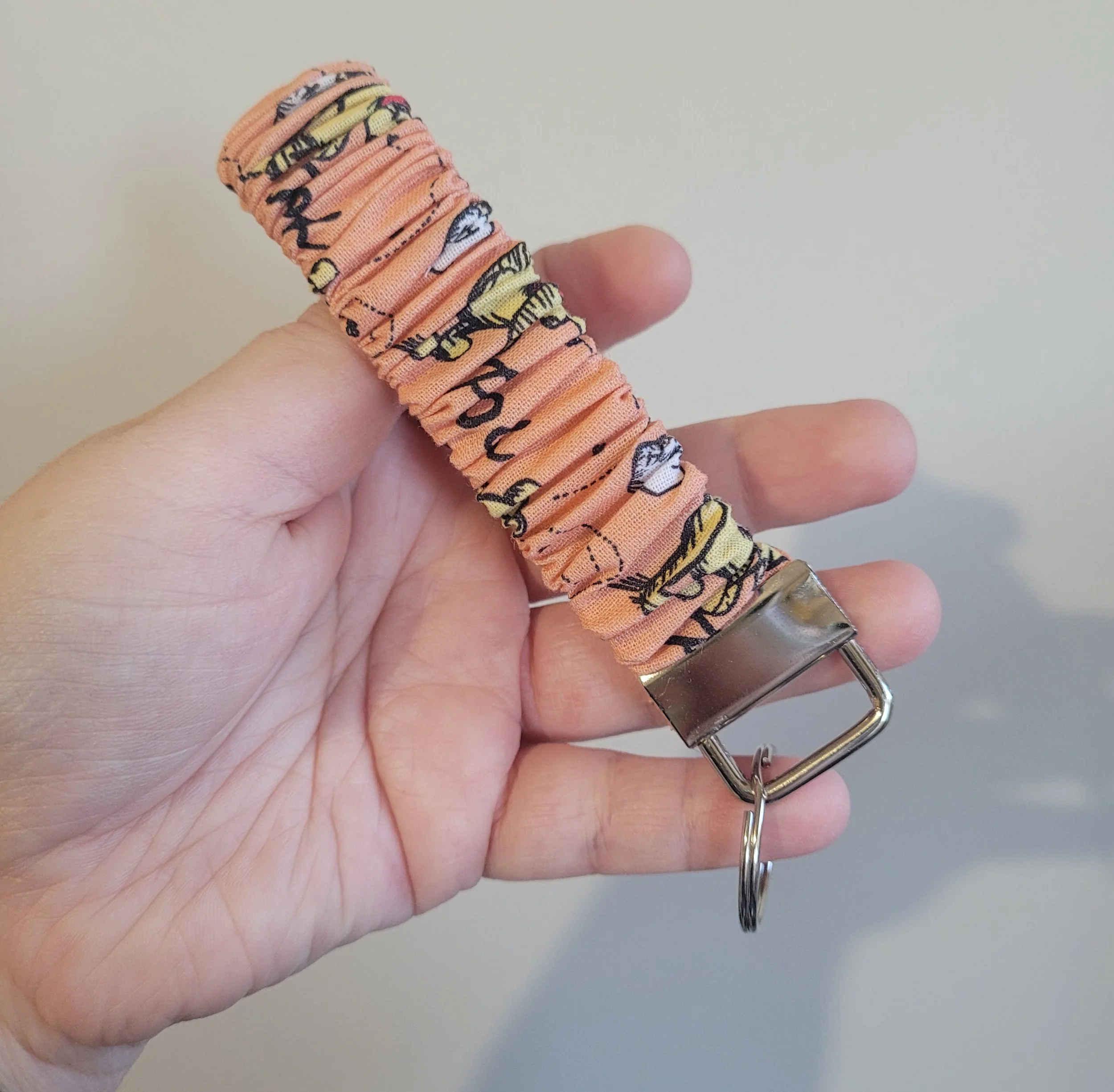 Scrunchie Wristlet Keychain