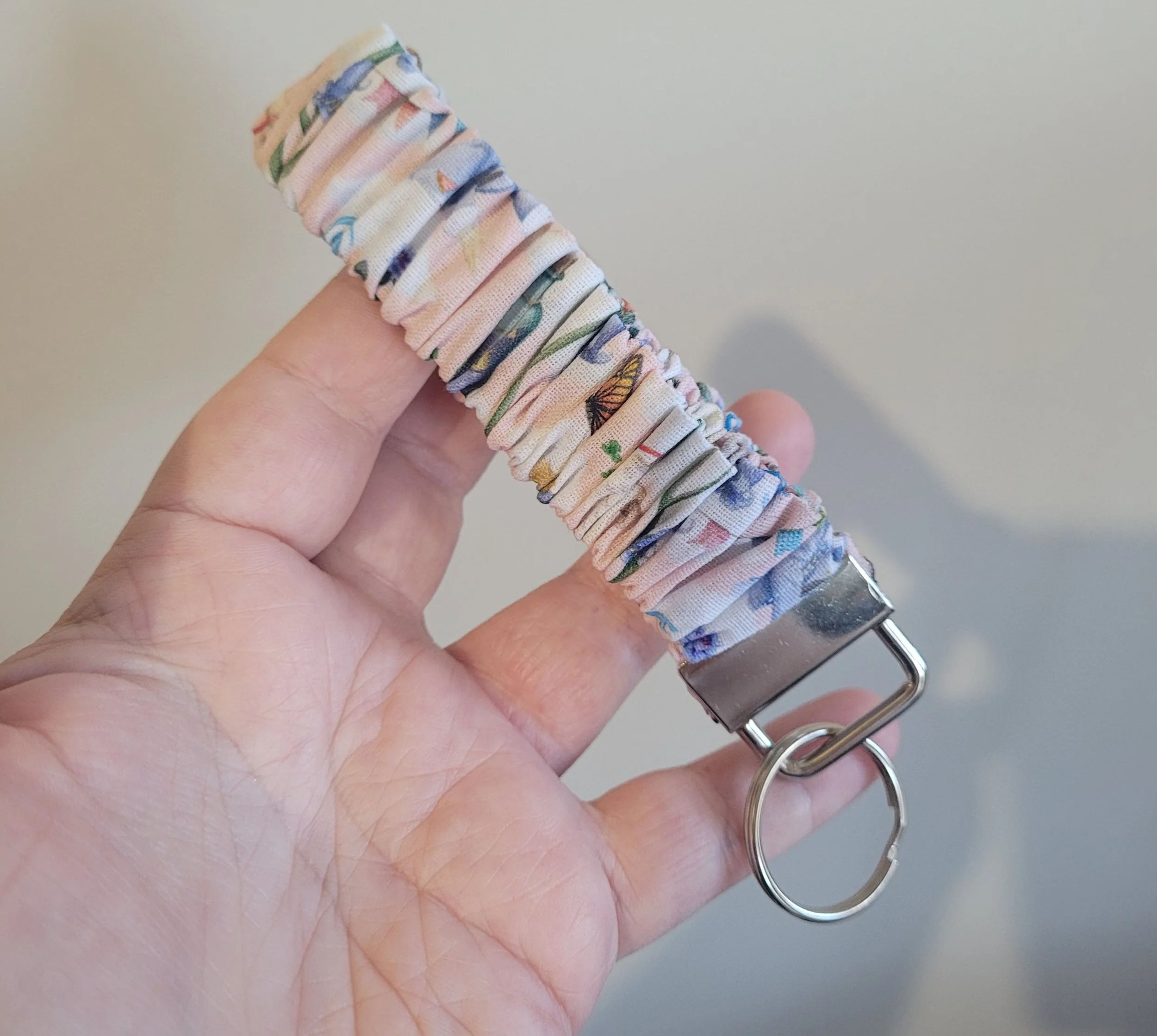Scrunchie Wristlet Keychain