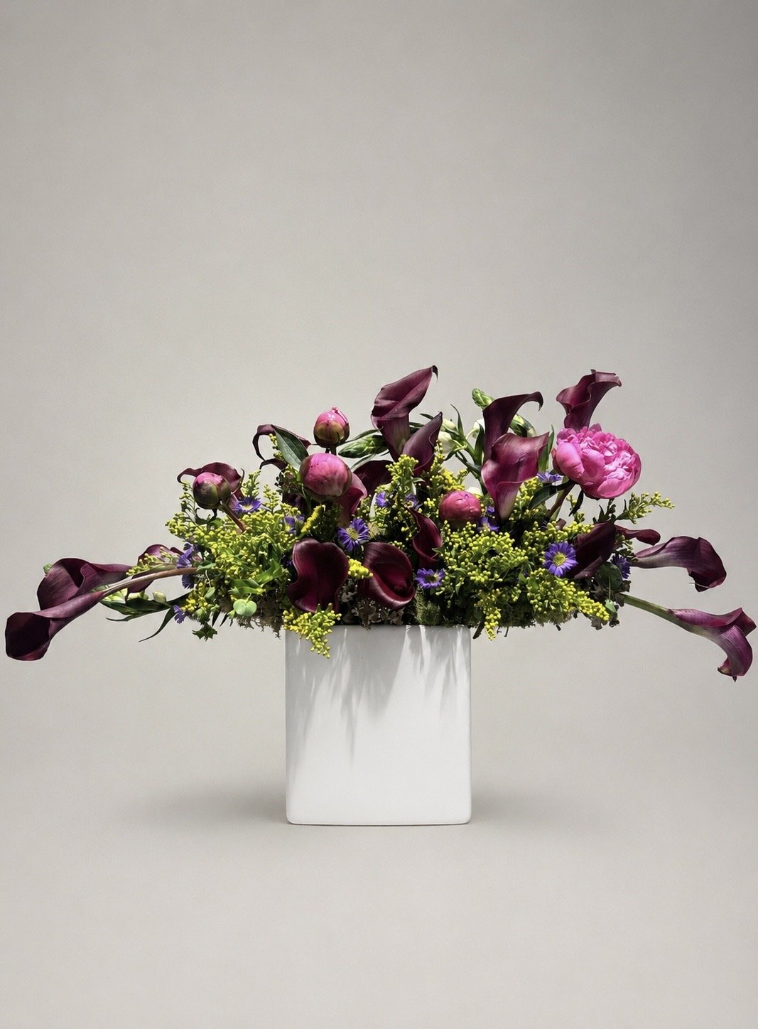 Calla and Peonies